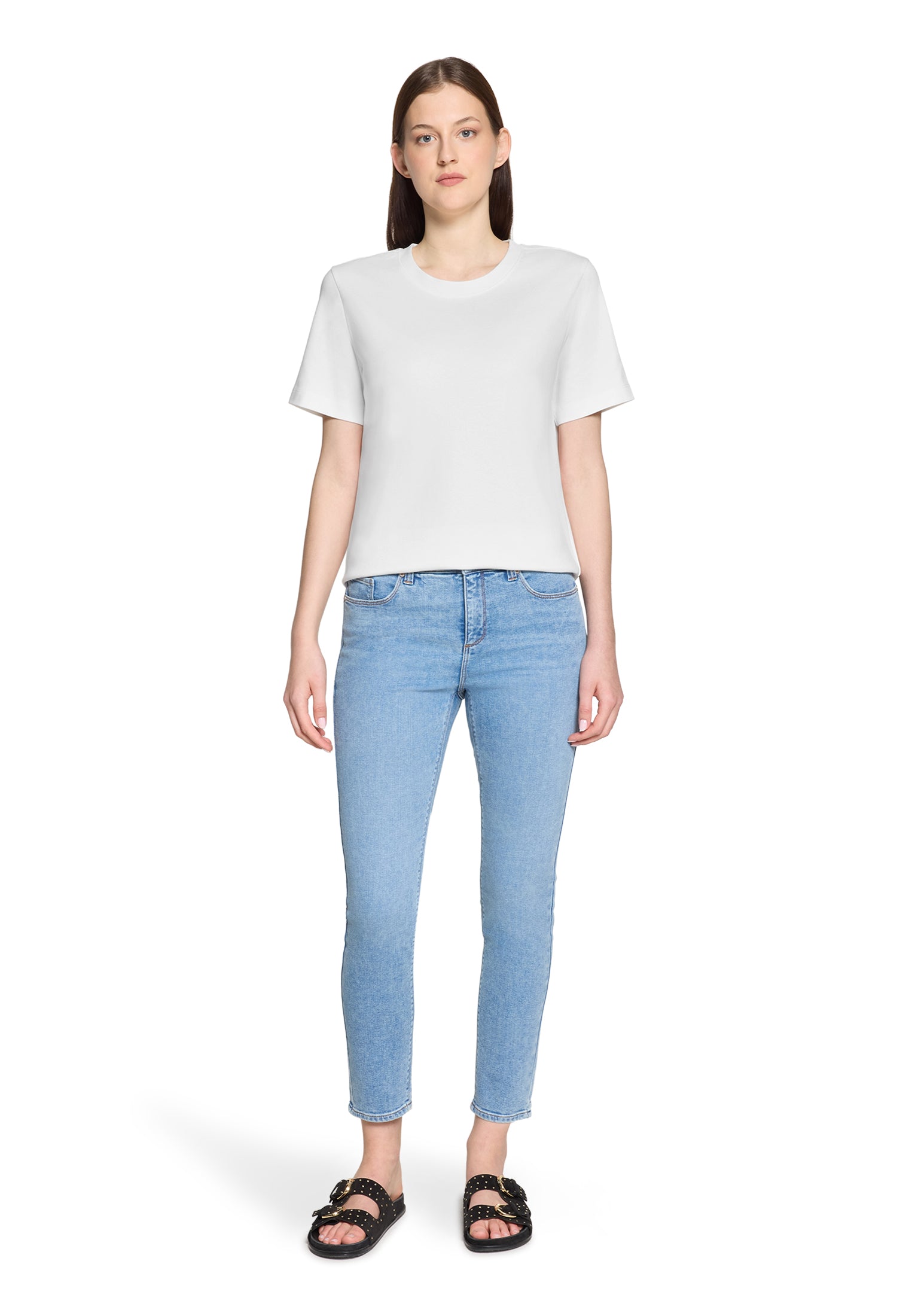 Betty & Co Damen T-Shirts Offwhite