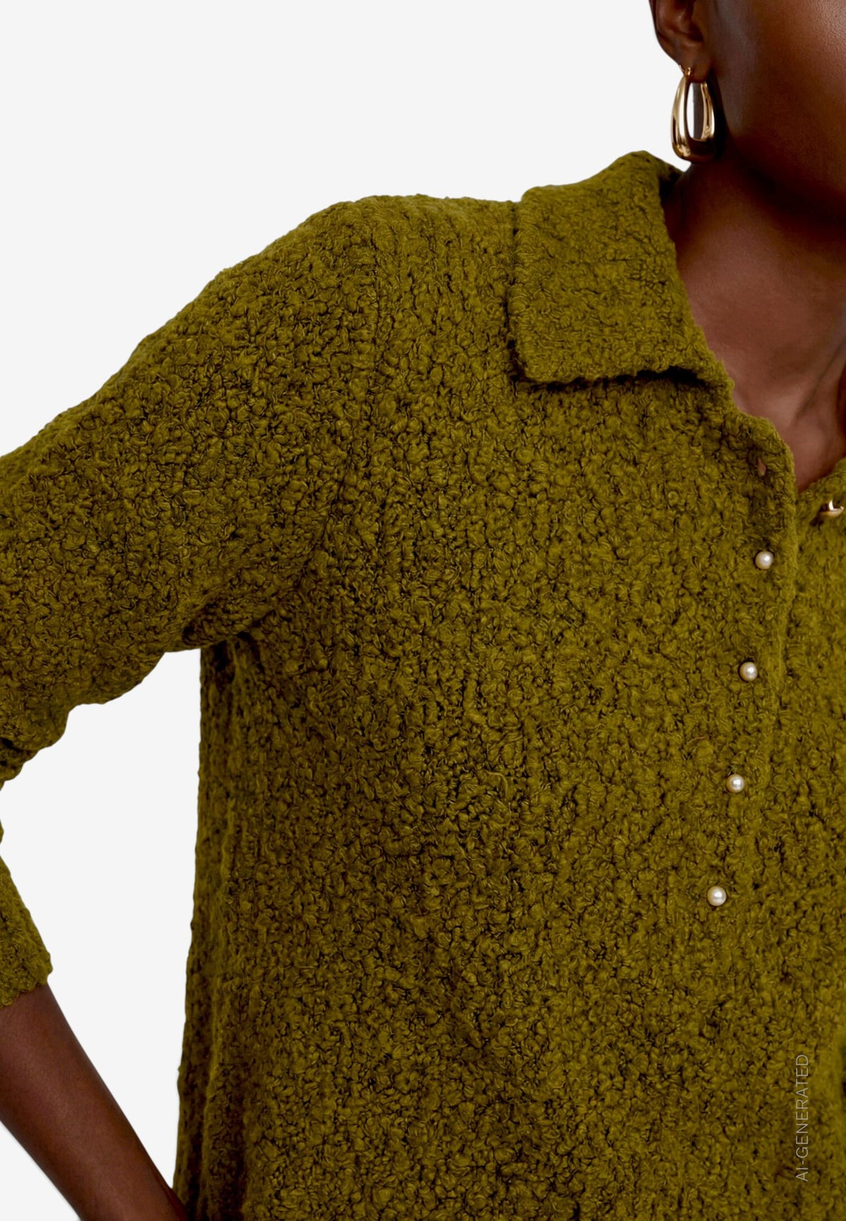 Zero Damen Pullover Fir Green