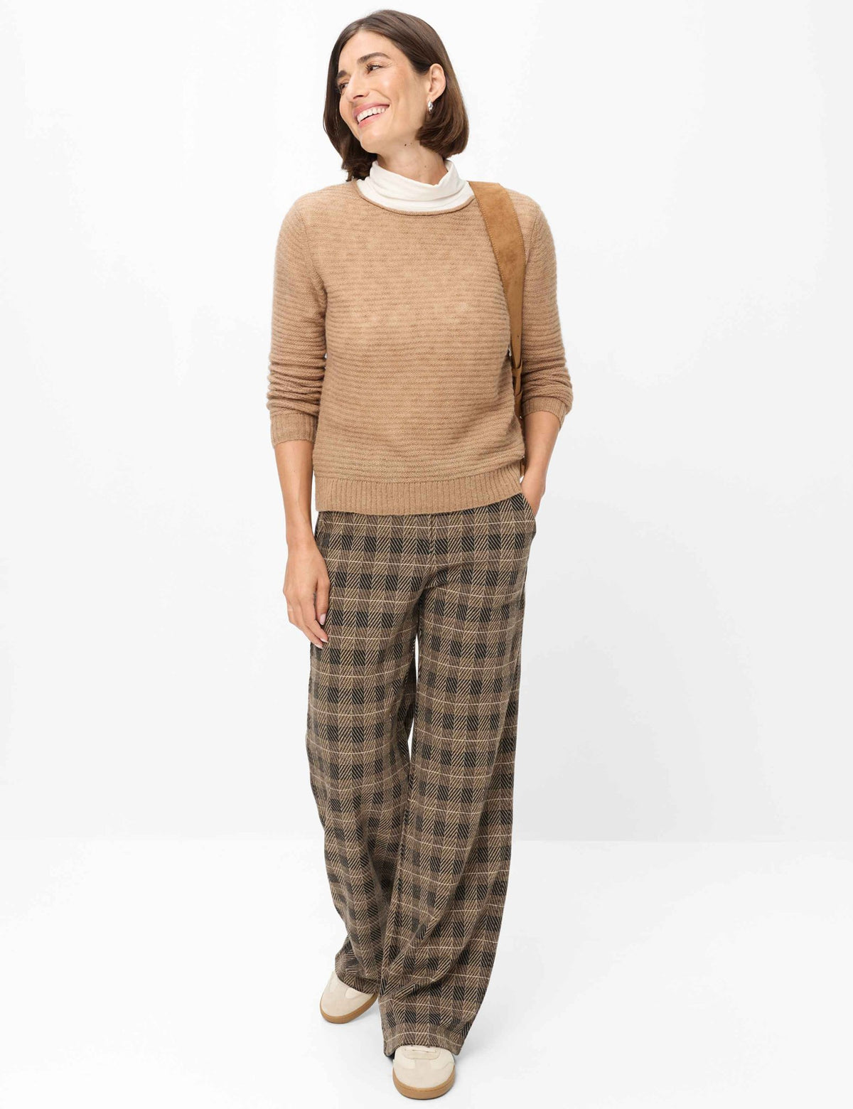 Brax Damen Pullover Walnut