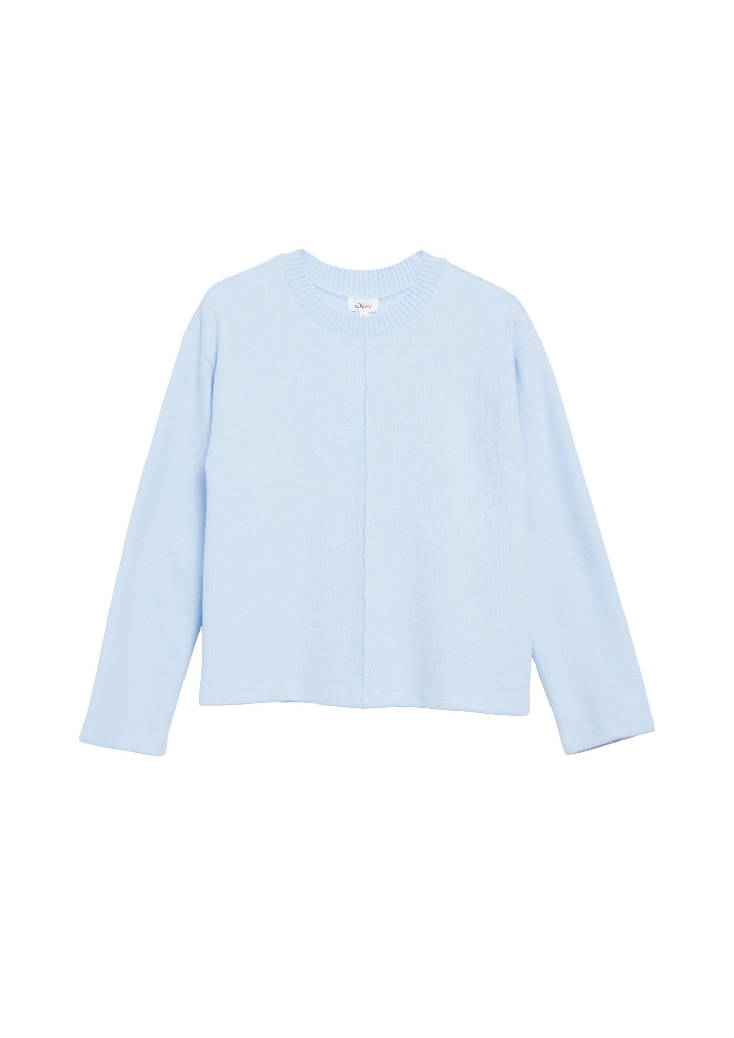 S. Oliver red Damen Sweatshirts  Blue