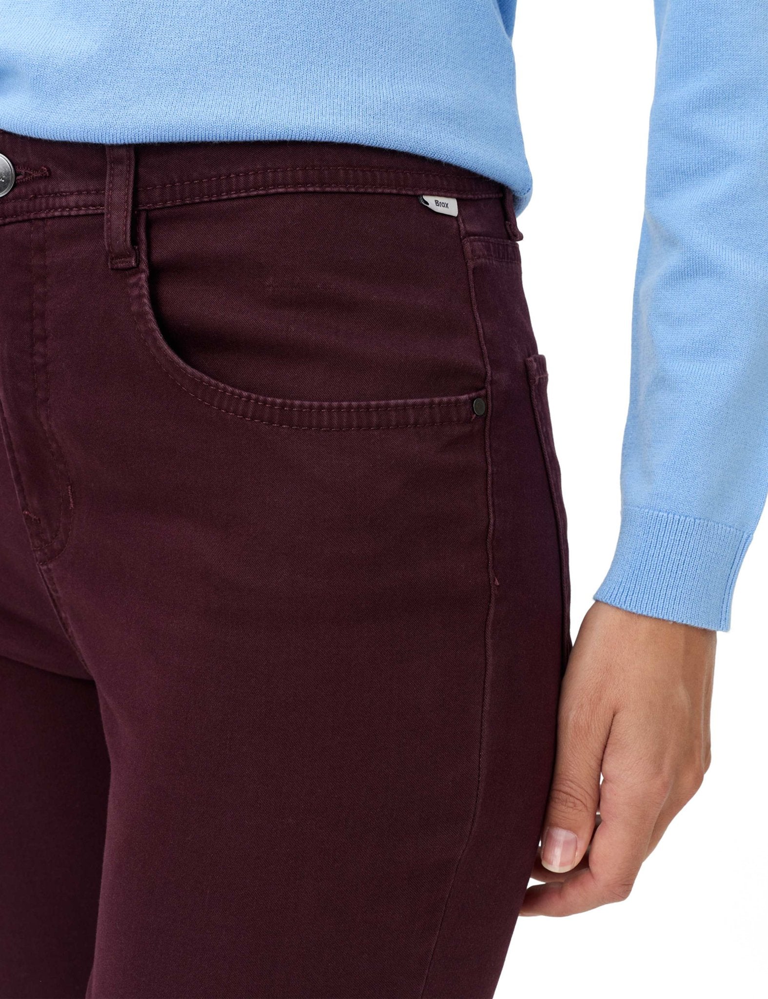 Brax Damen Hosen Blackberry Viol