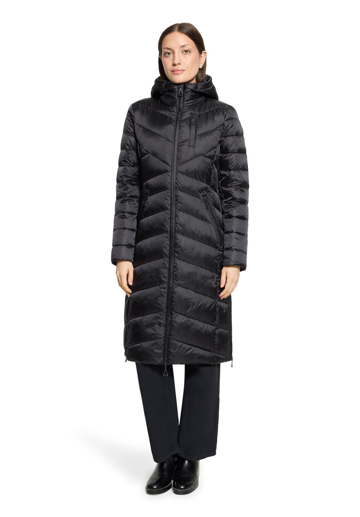 Gil Bret Damen Mantel  Jet Black