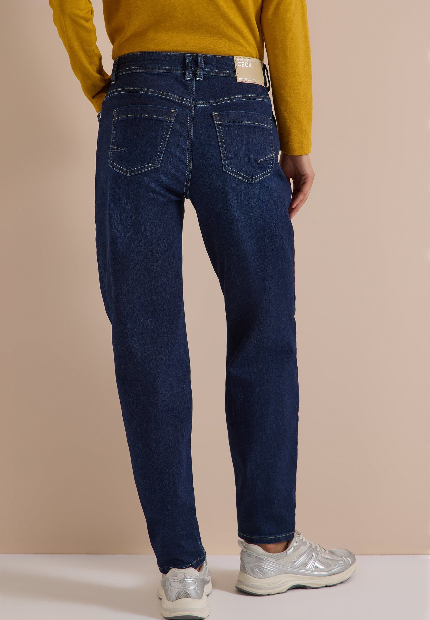 Cecil Damen Hosen  Dark Blue