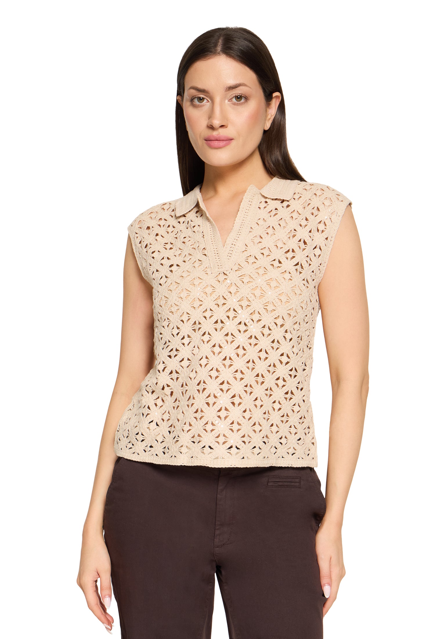 Cartoon Damen T-Shirts Pearled Ivory