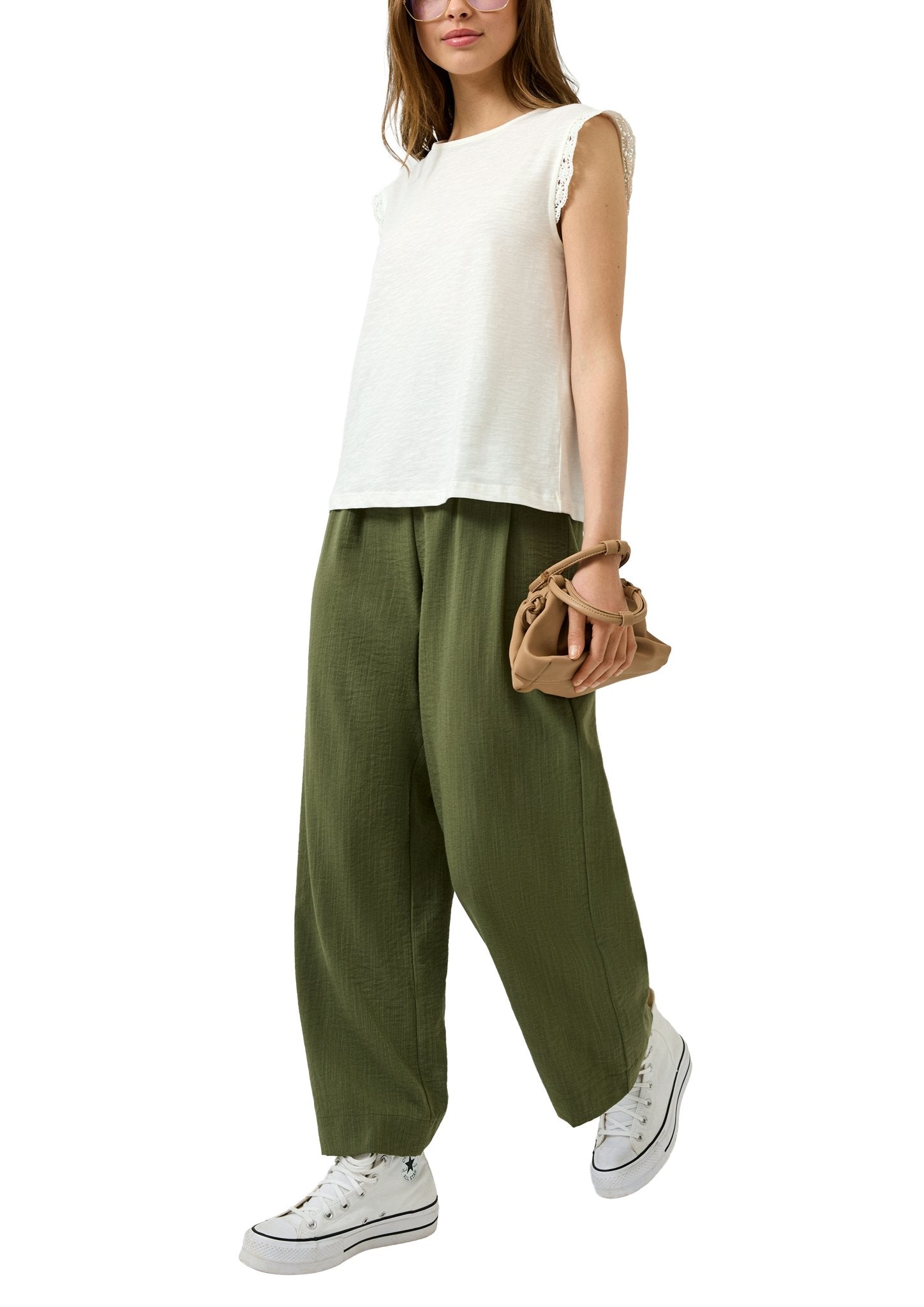QS by S.Oliver Damen Tops White