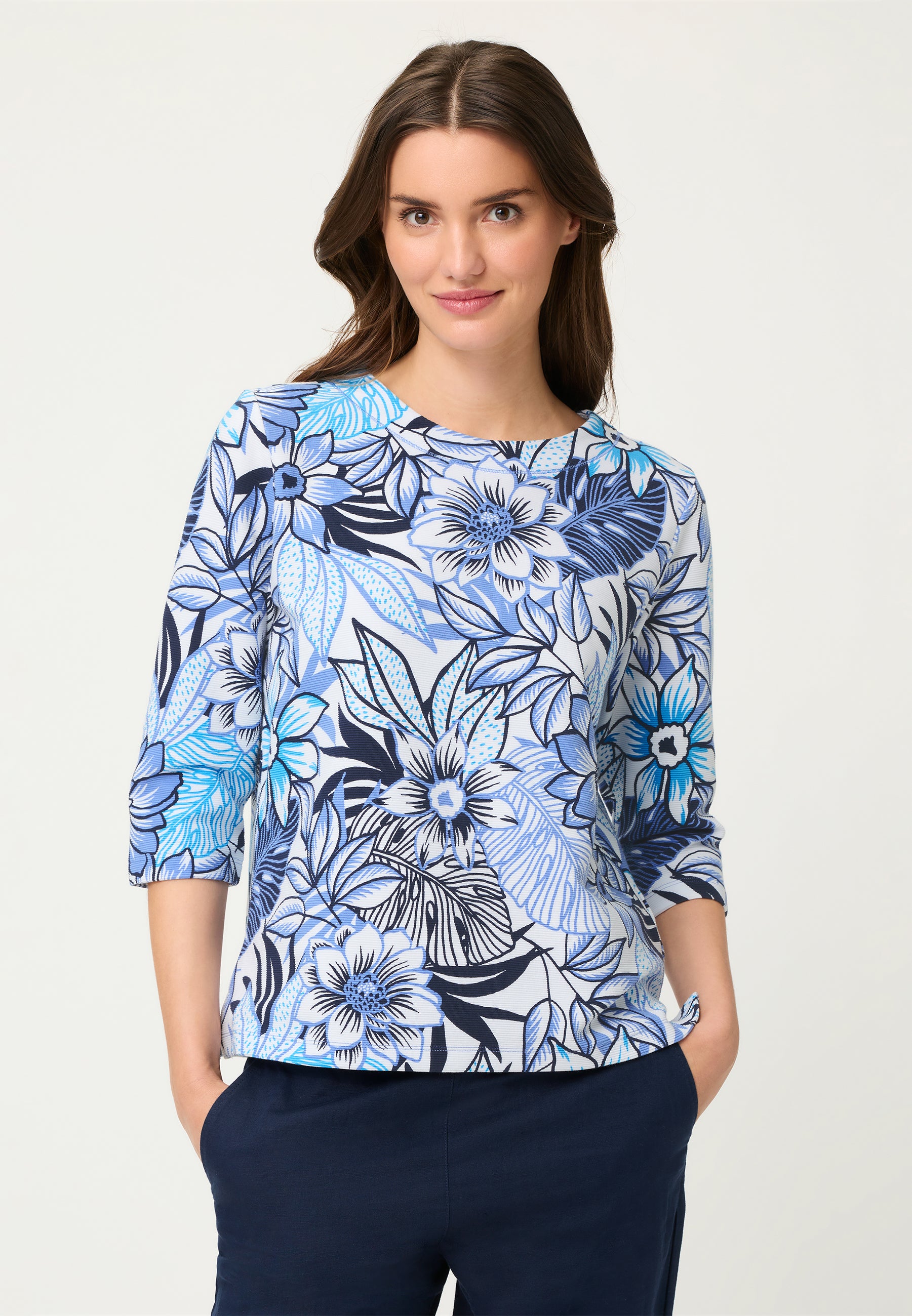 Olsen Damen Sweatshirts  Bay Blue
