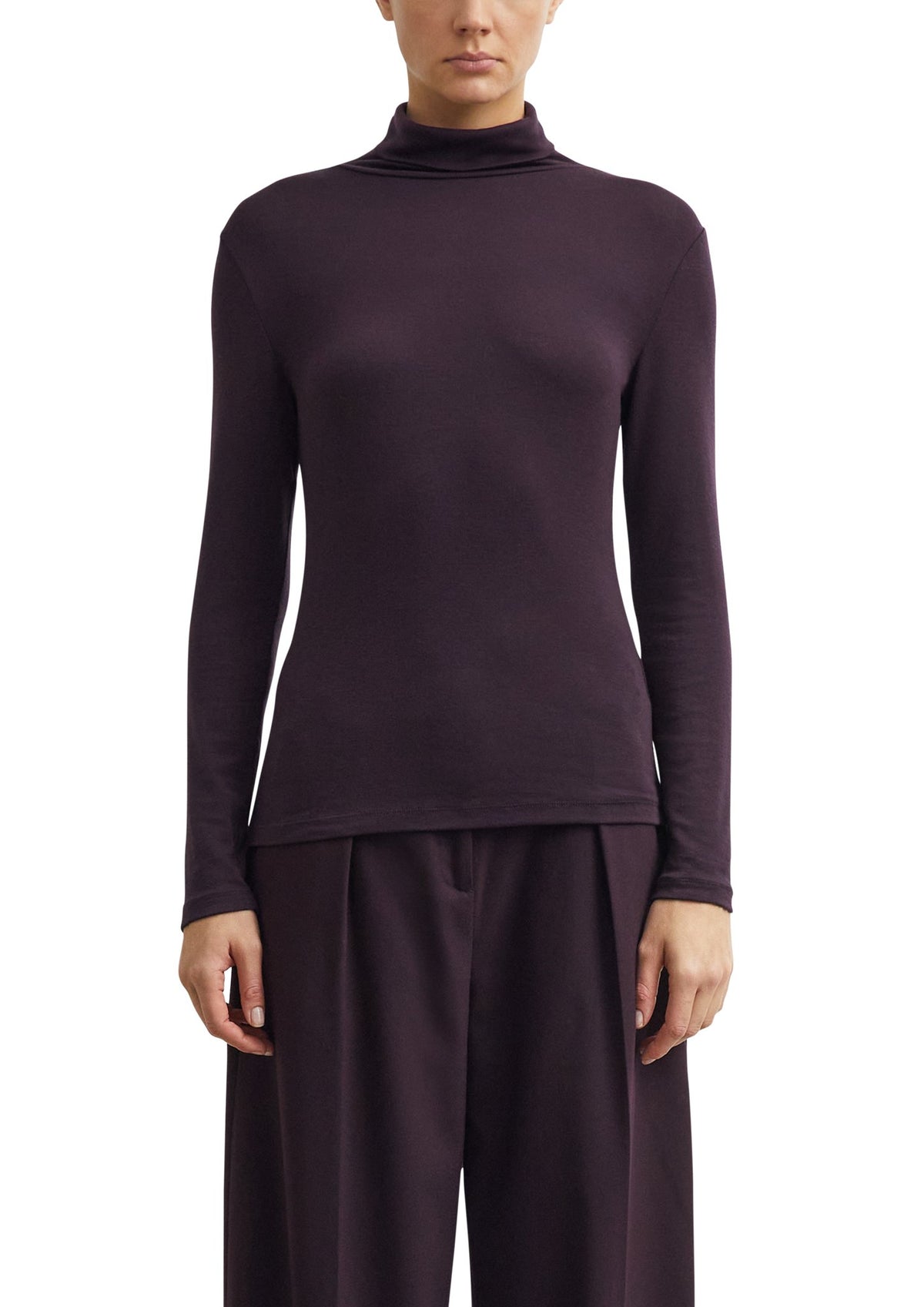 Comma Damen T-Shirts  Lilac/Pink