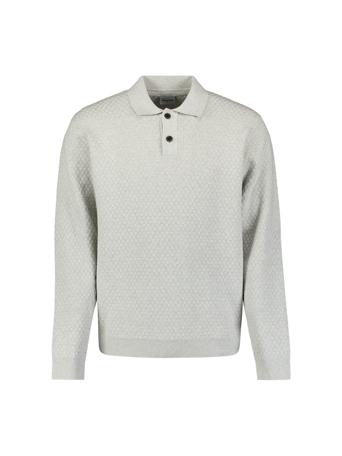 No Excess Herren Polo-Shirts Light Grey Mela