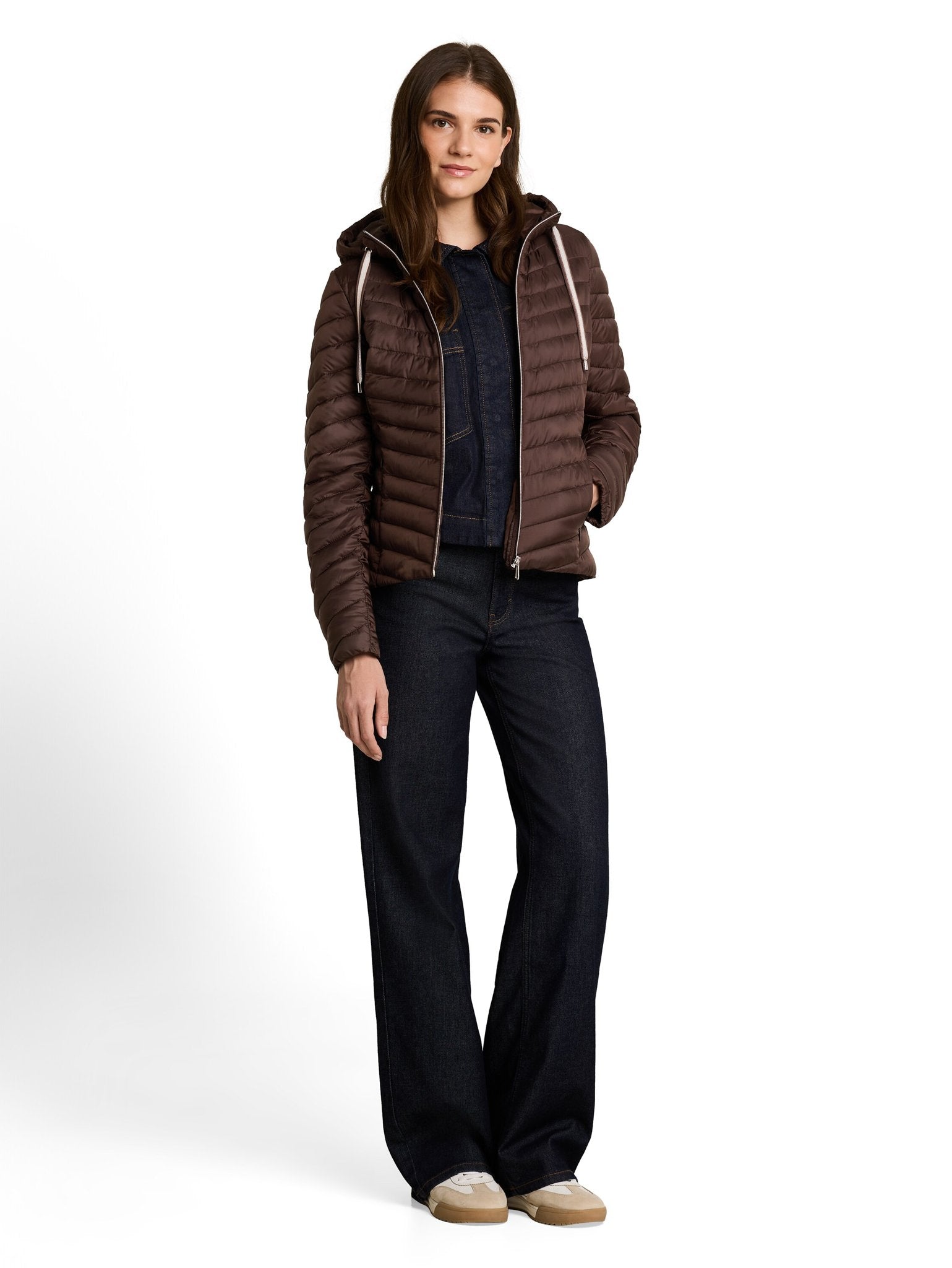 Tom Tailor Damen Jacken Java Dark Brown