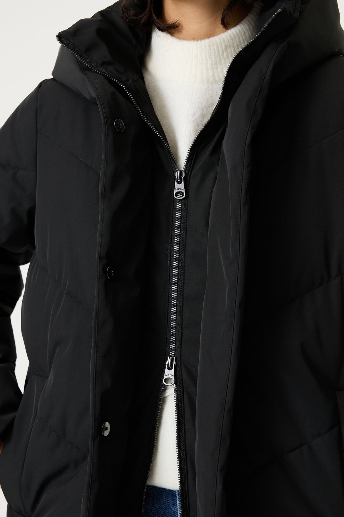 Garcia Damen Jacken Black