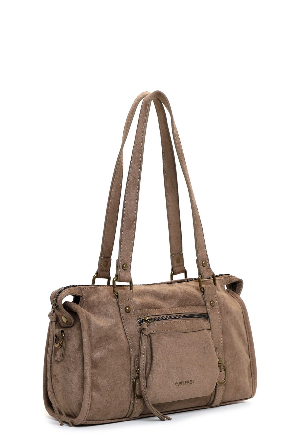 Surifrey Handtasche Darktaupe