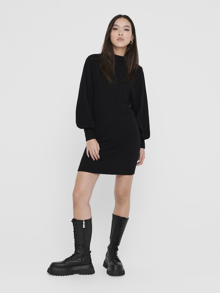 Only Damen Kleider Black