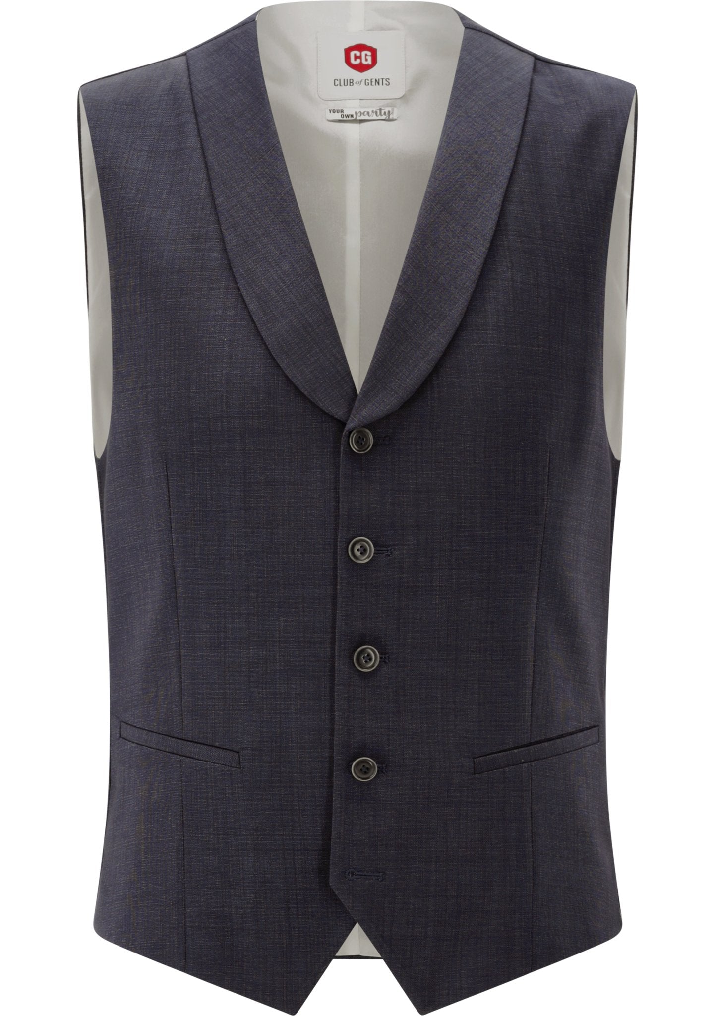 Carl Gross Herren Westen Blau
