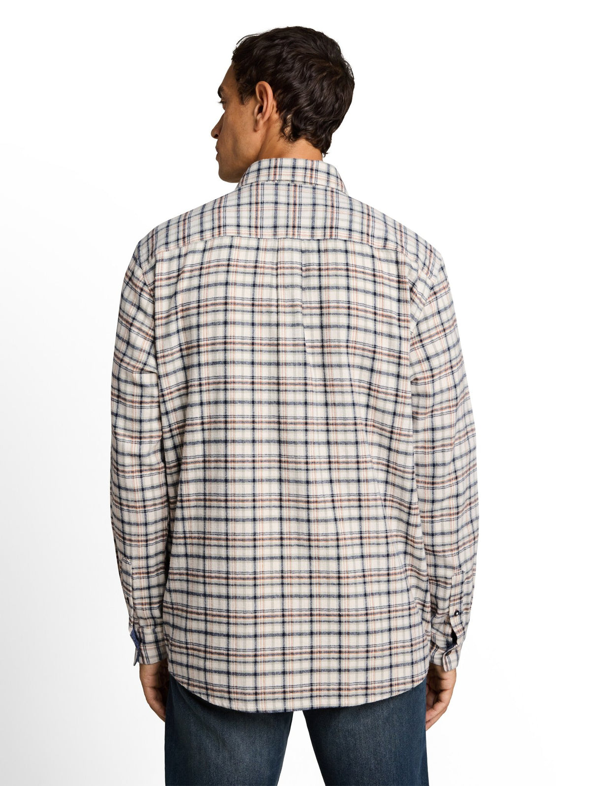 Tom Tailor Herren Hemden lang White Based Min