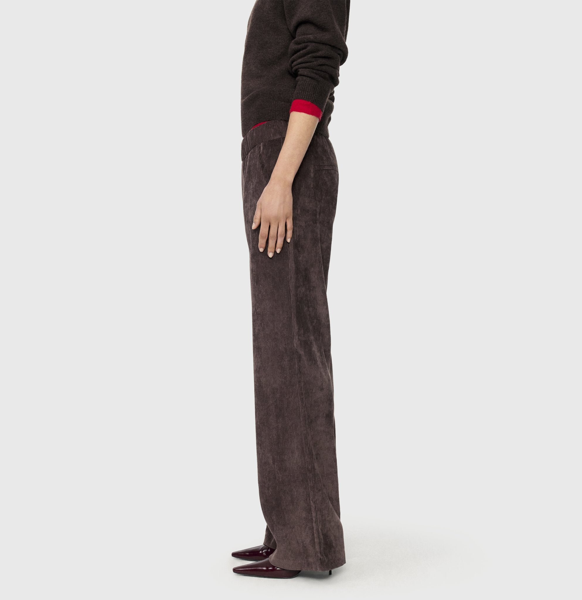 Mac Damen Hosen Truffle Brown