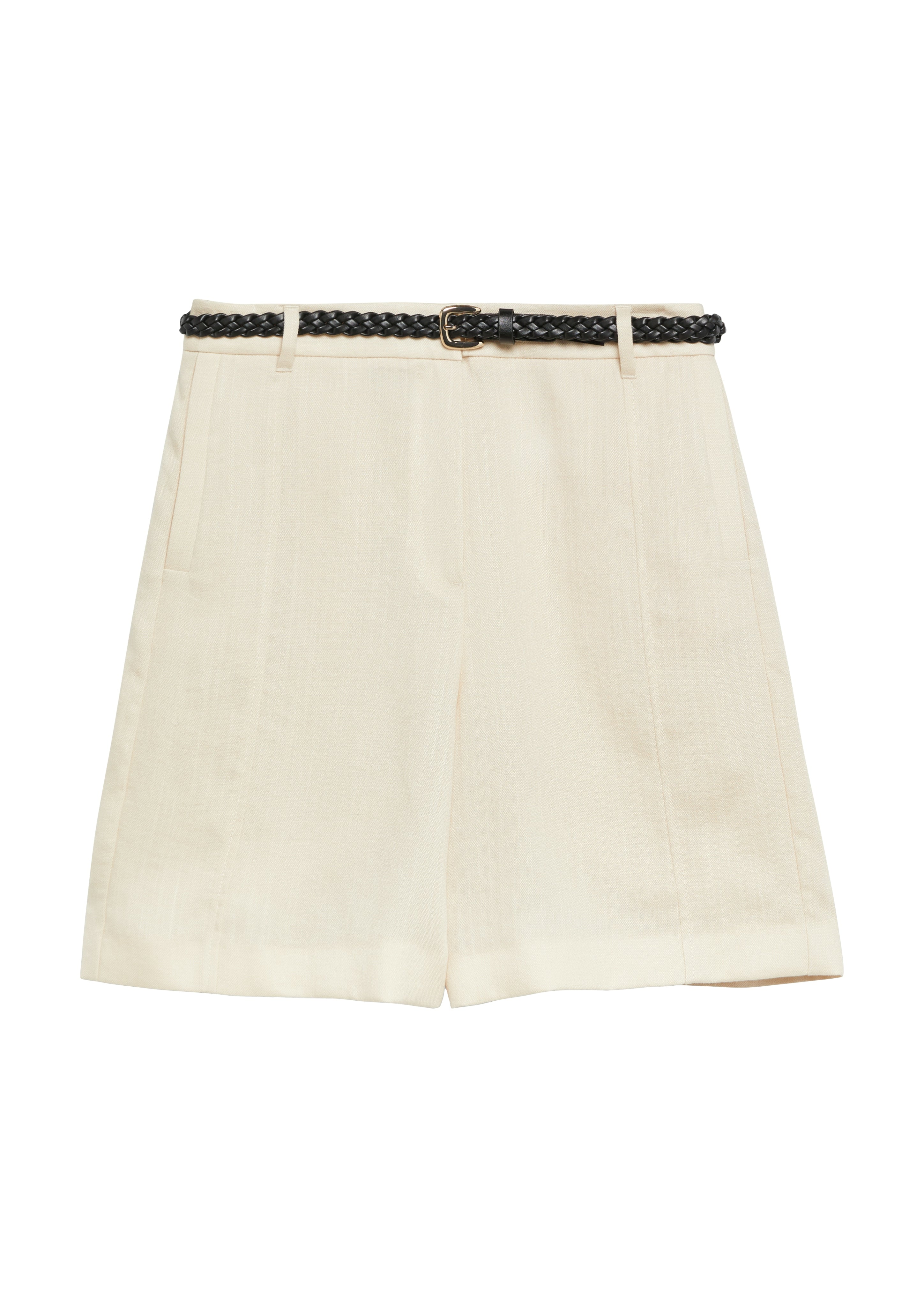 Comma Damen Shorts Grey/Black