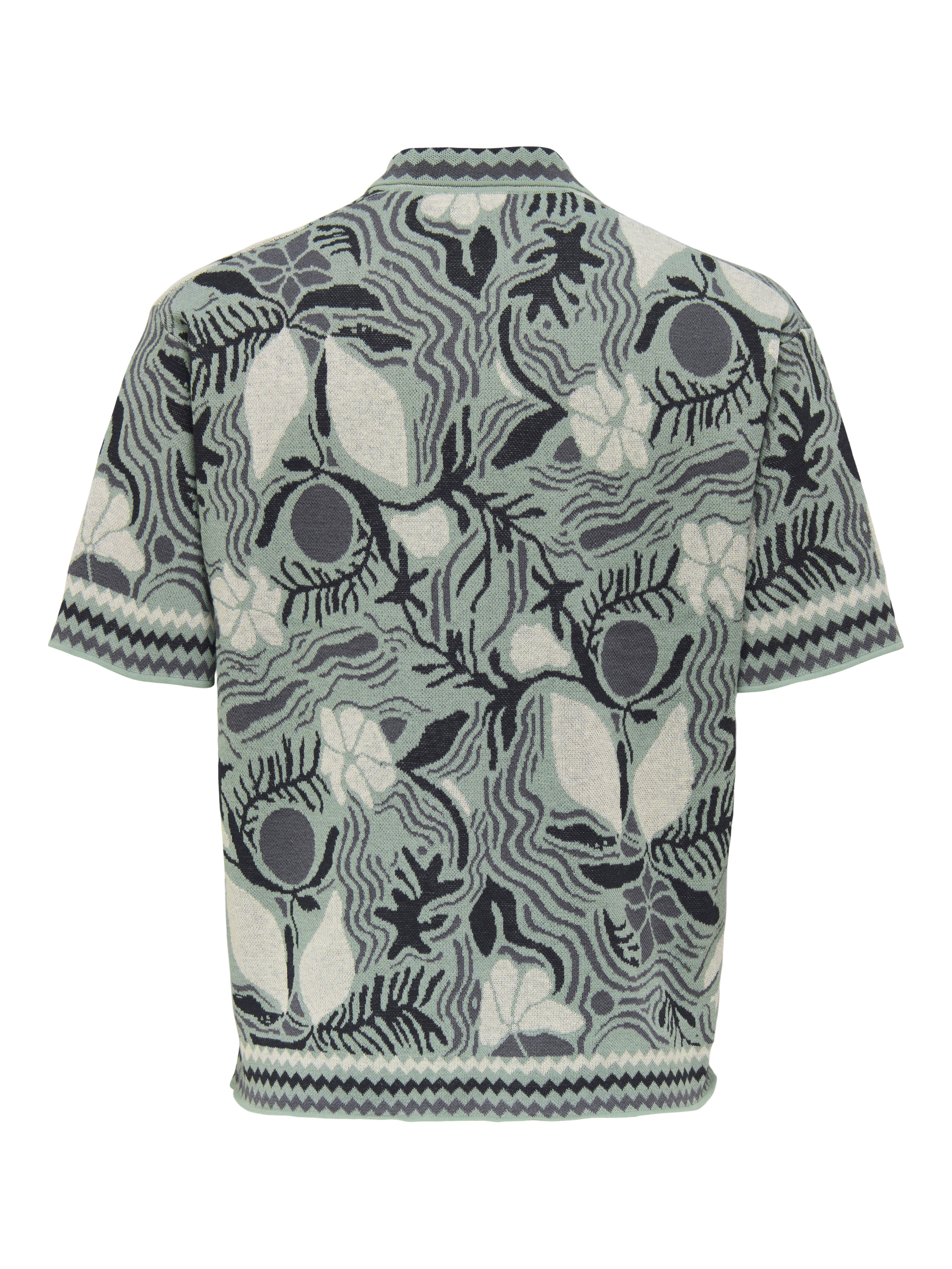 Only & Sons Herren Strickjacken Iceberg Green