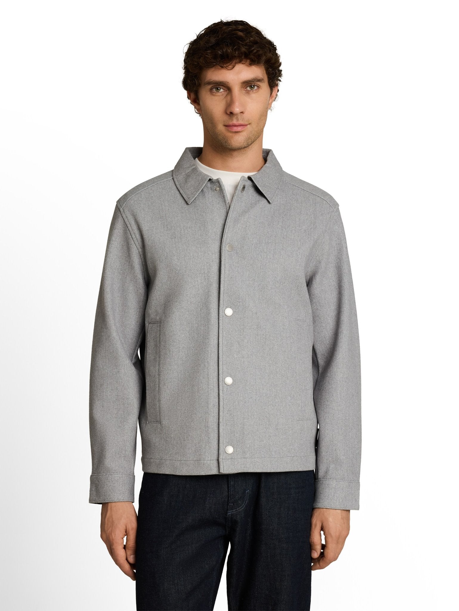 Tom Tailor denim Herren Jacken Medium Silver G
