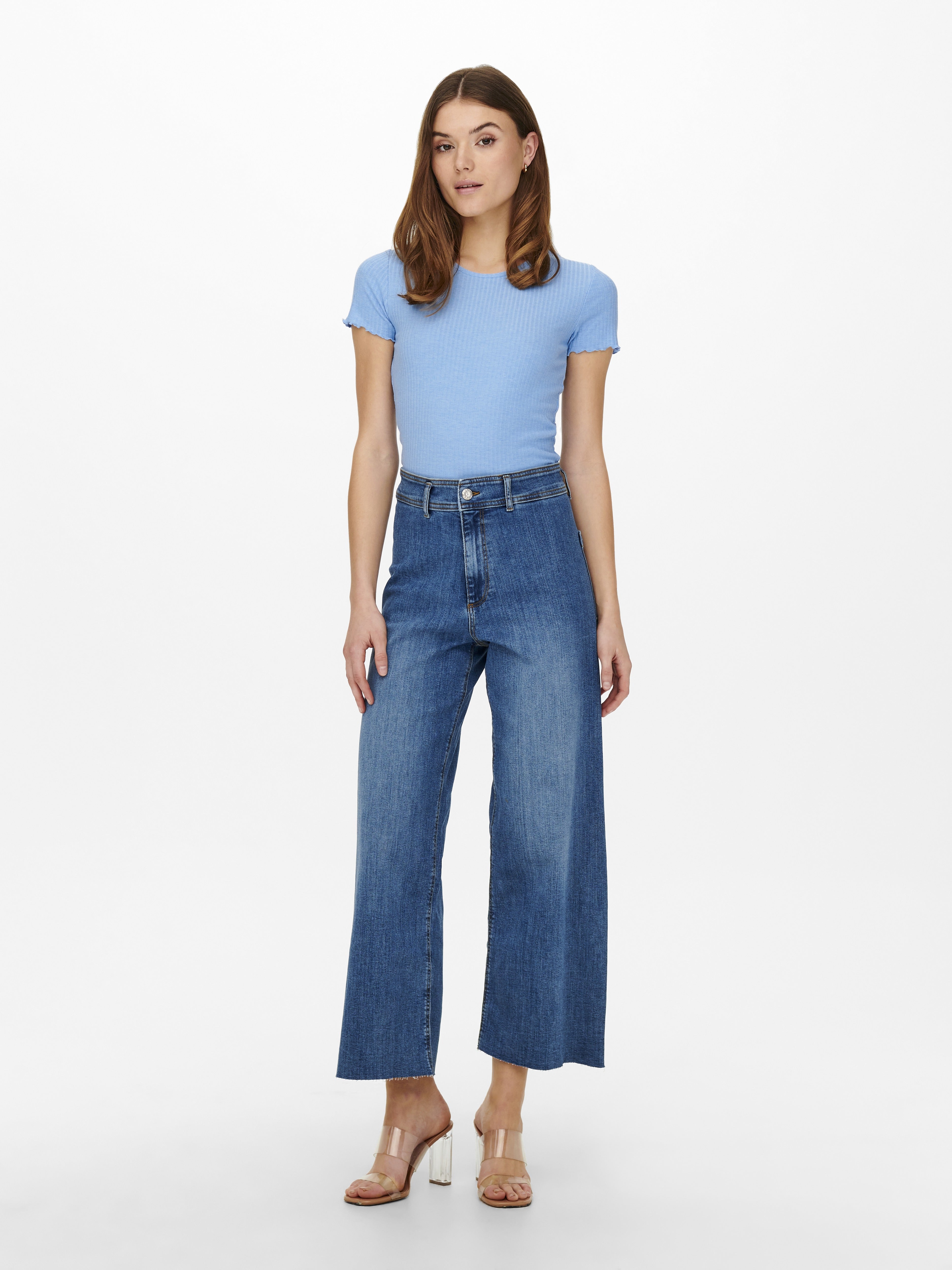 Only Damen T-Shirts Ultramarine