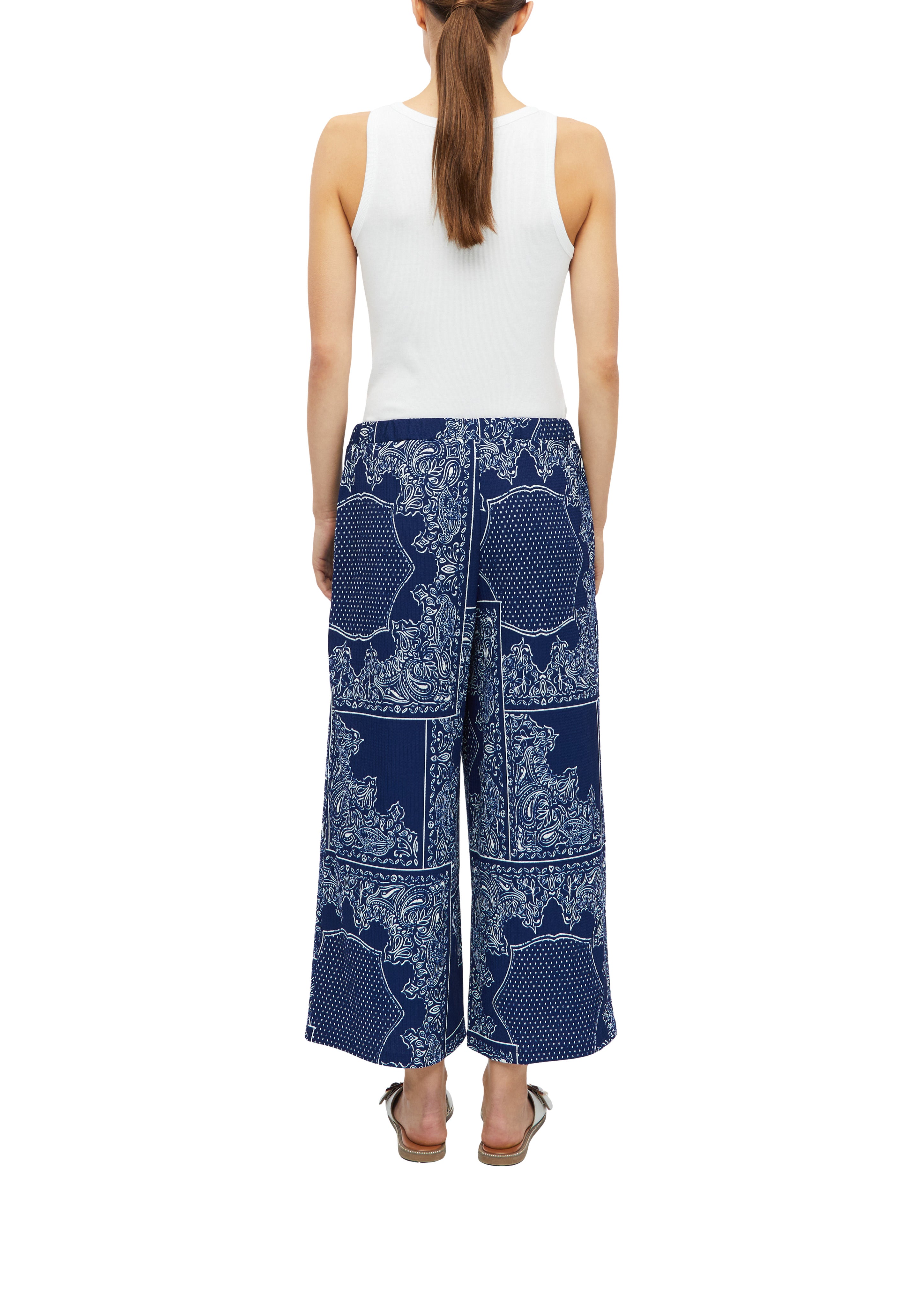 S. Oliver red Damen Shorts Blue