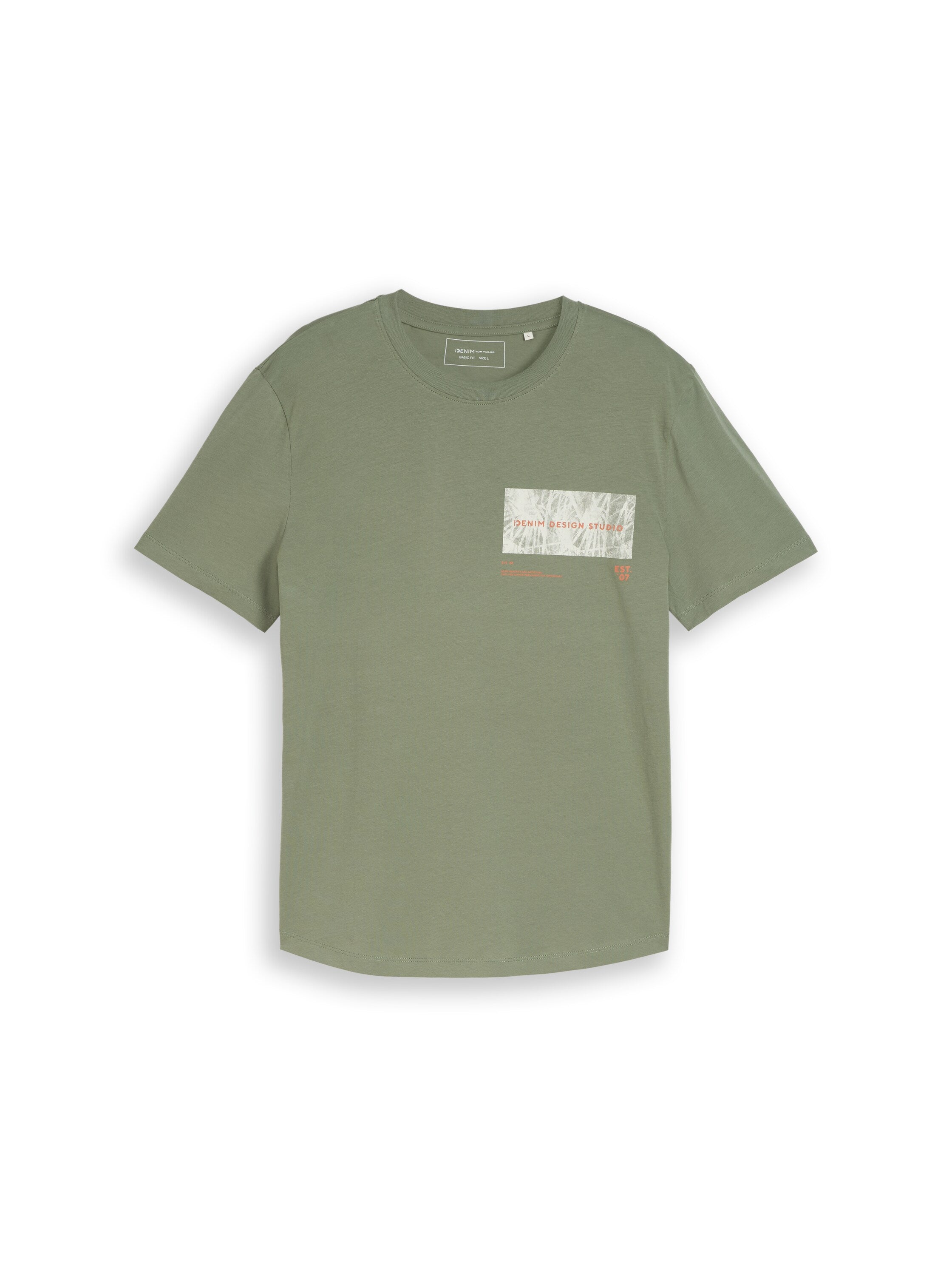 Tom Tailor denim Herren T-Shirts kurz Sea Spray