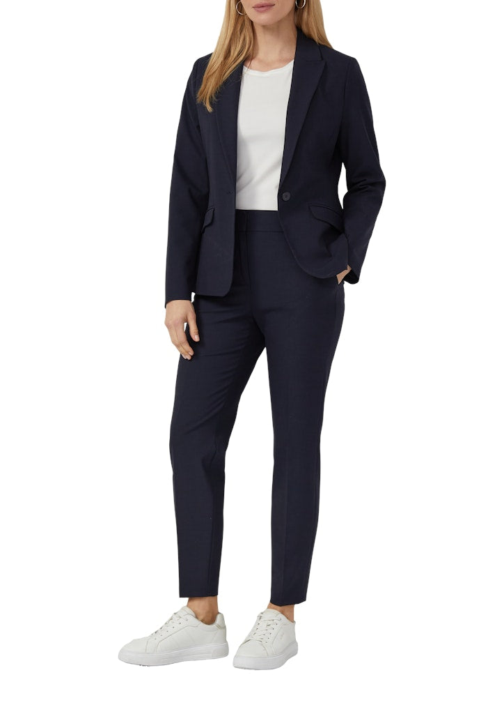 S. Oliver black Damen Hosen Blue