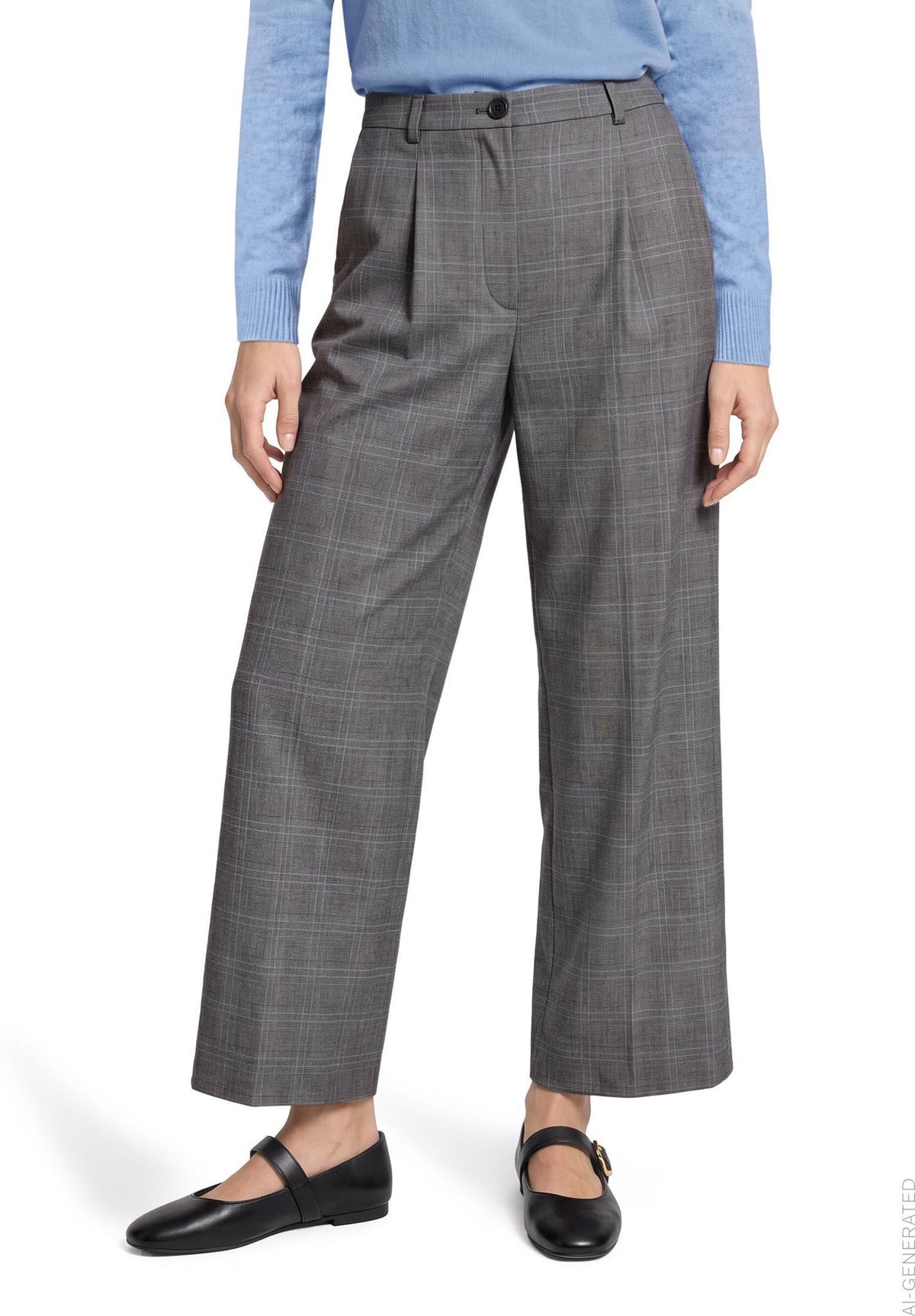 Betty & Co Damen Hosen Grey/Black