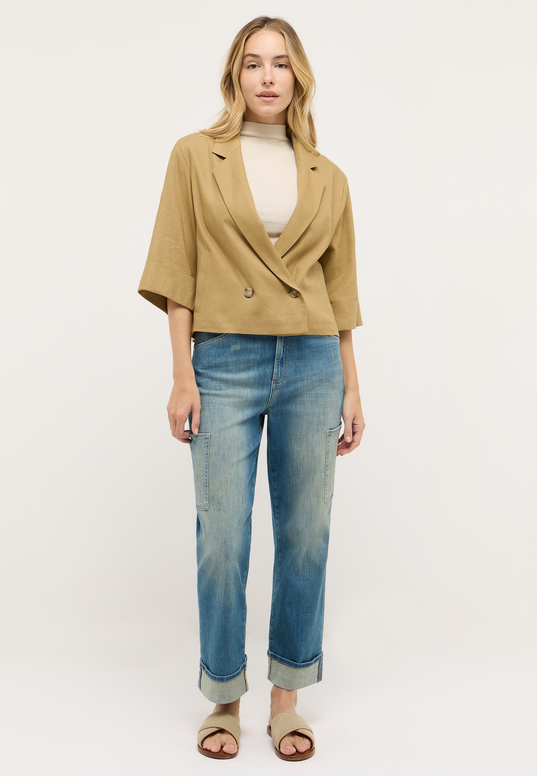 Angels Damen Jeans  Light Blu