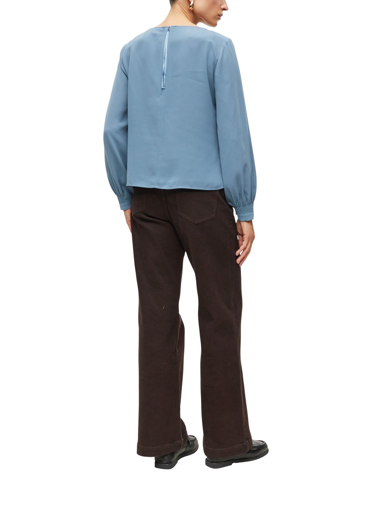 S. Oliver black Damen Blusen Blue
