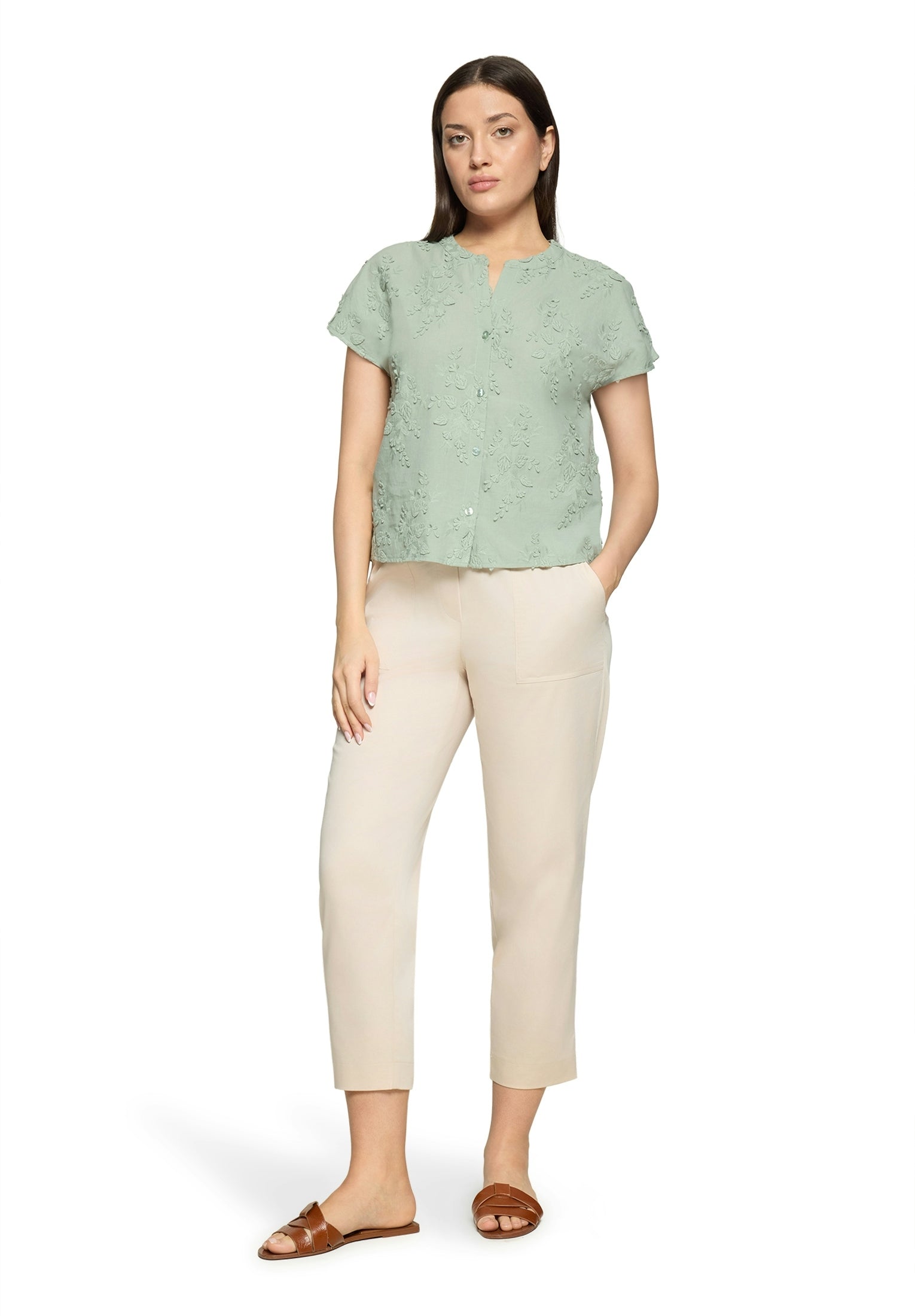 Betty & Co Damen Hosen Soft Nature