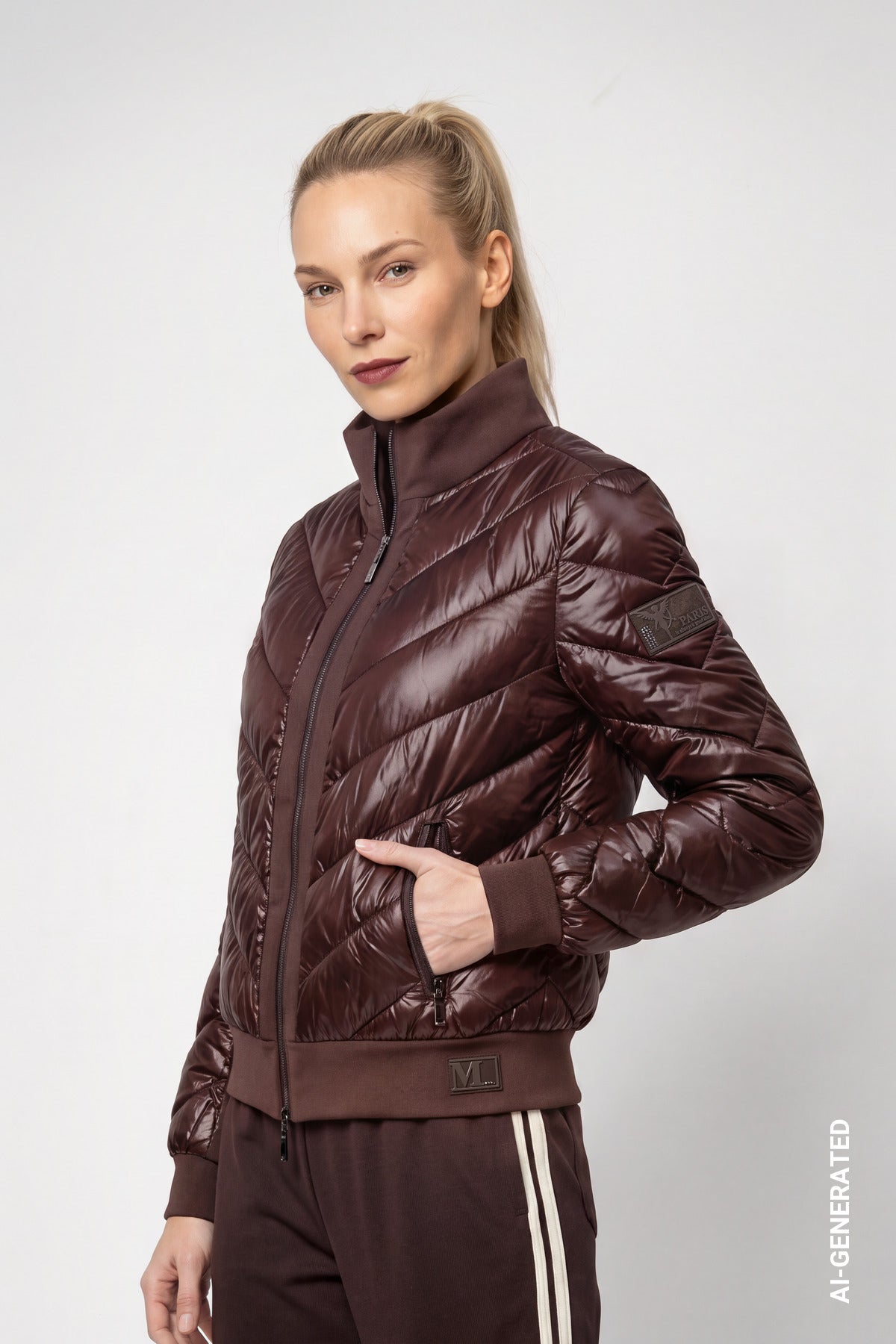 Monari Damen Jacken  Black Coffe