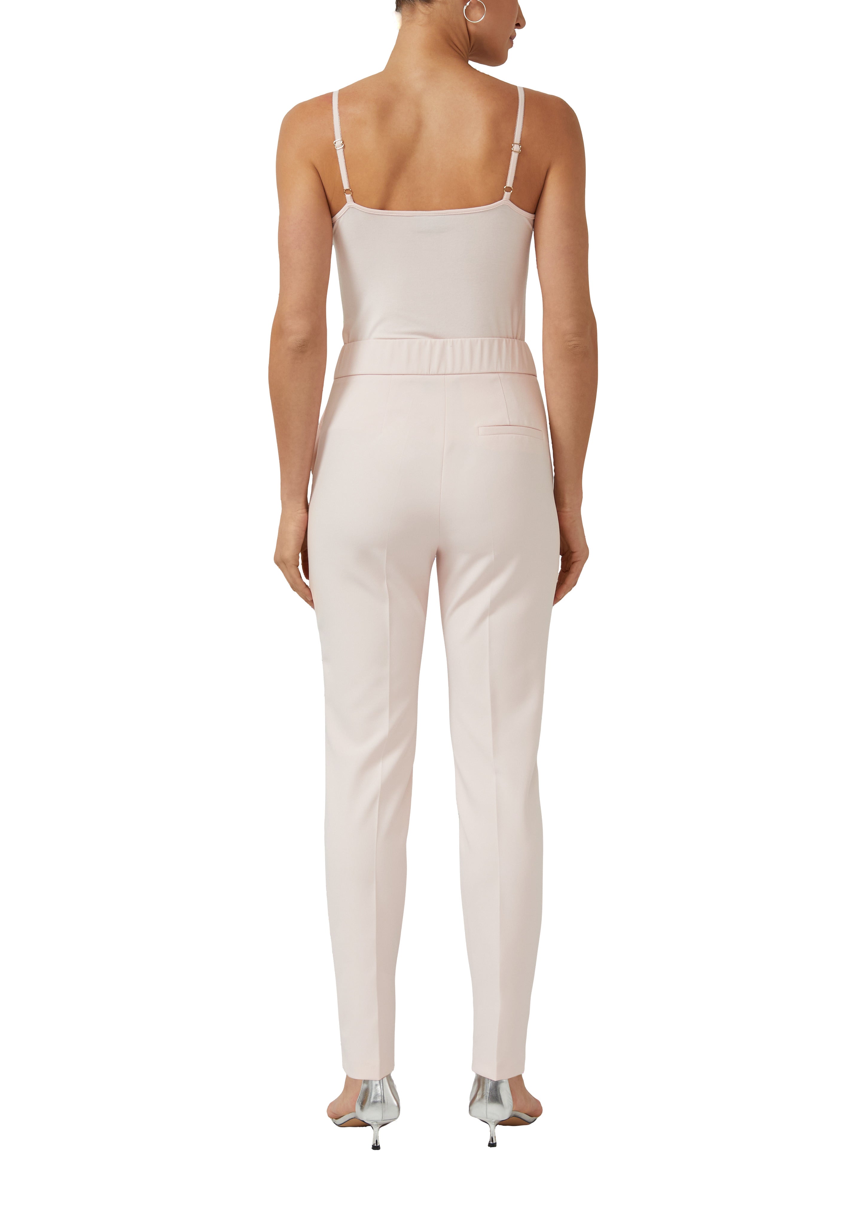 S. Oliver black Damen Hosen Lilac/Pink