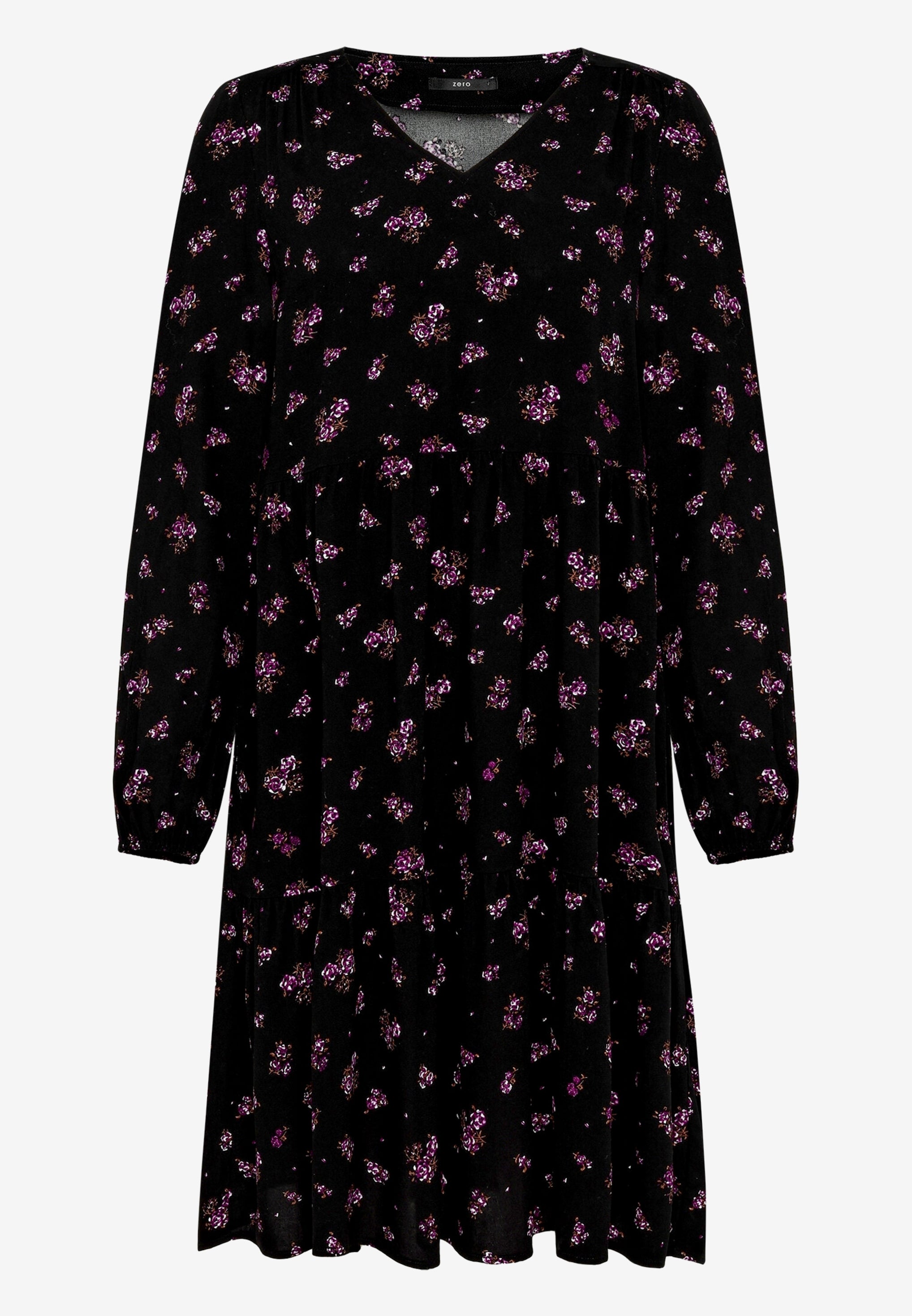 Zero Damen Kleider Black/Pink