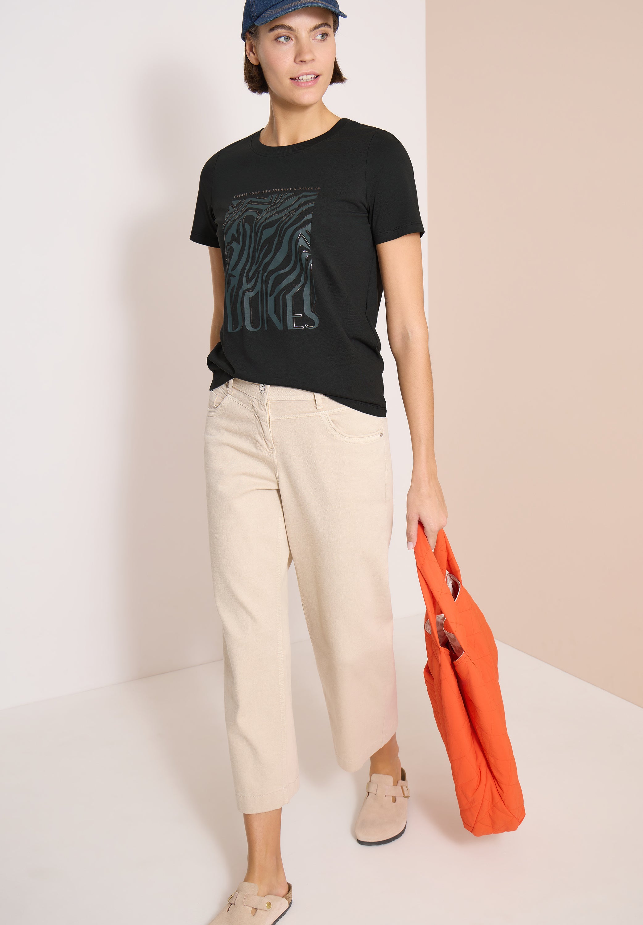 Cecil Damen T-Shirts  Palm Bree