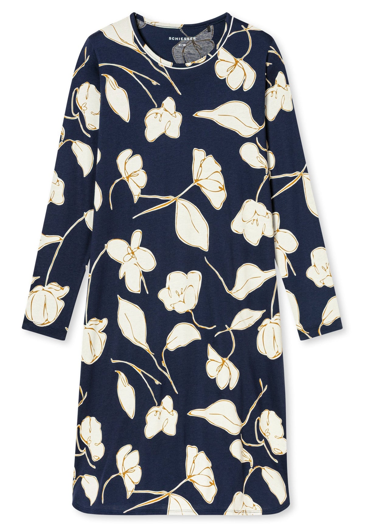 Schiesser Nachthemd Deep Sea Blue