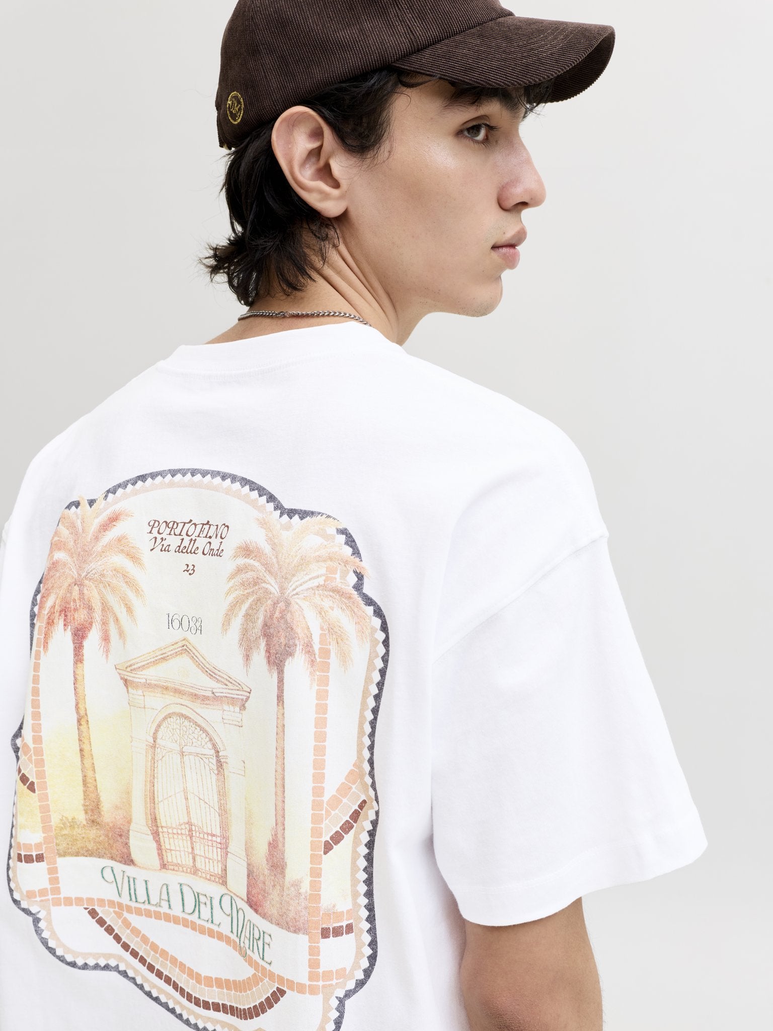 Jack & Jones Herren T-Shirts kurz Bright White