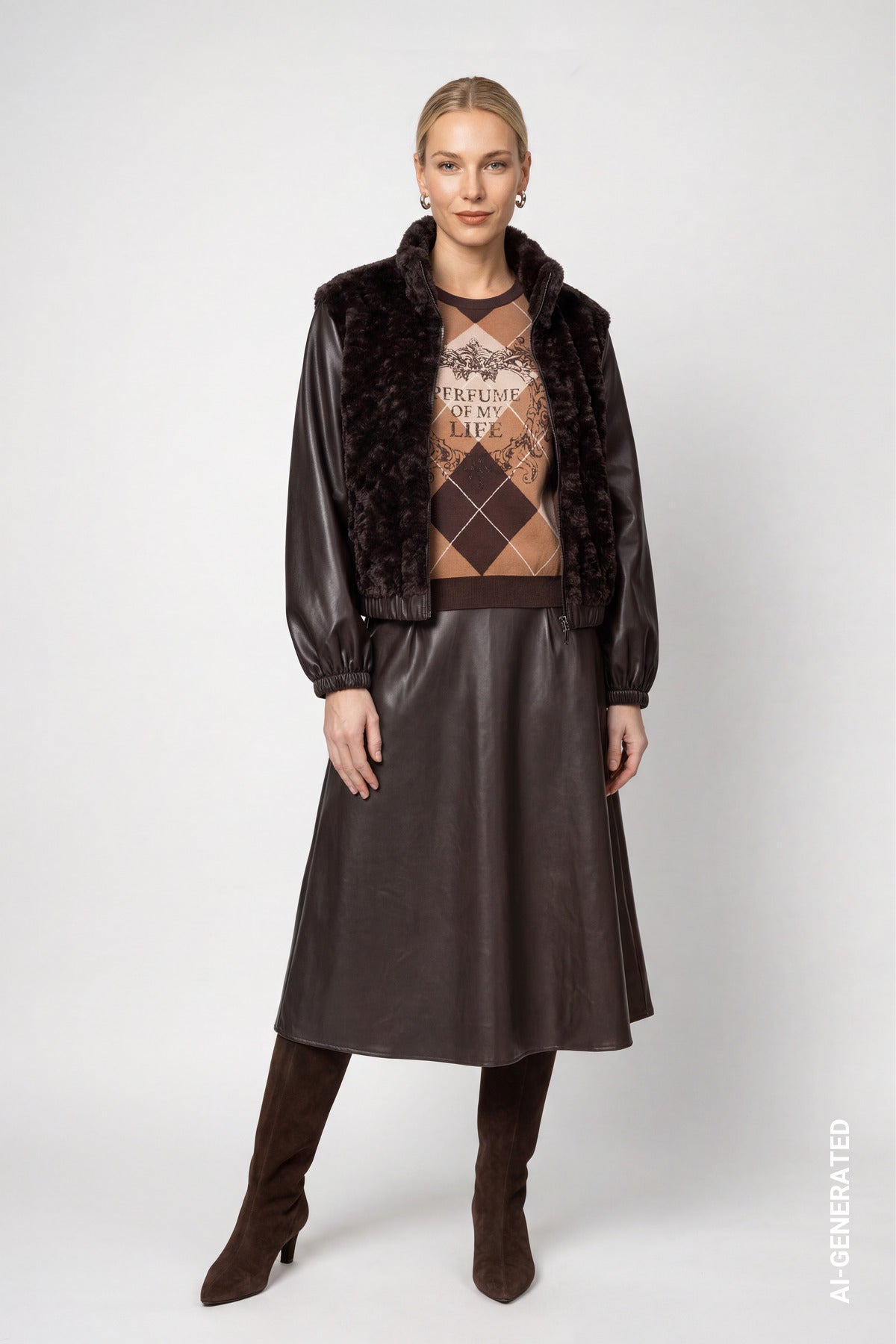 Monari Damen Jacken  Black Coffe