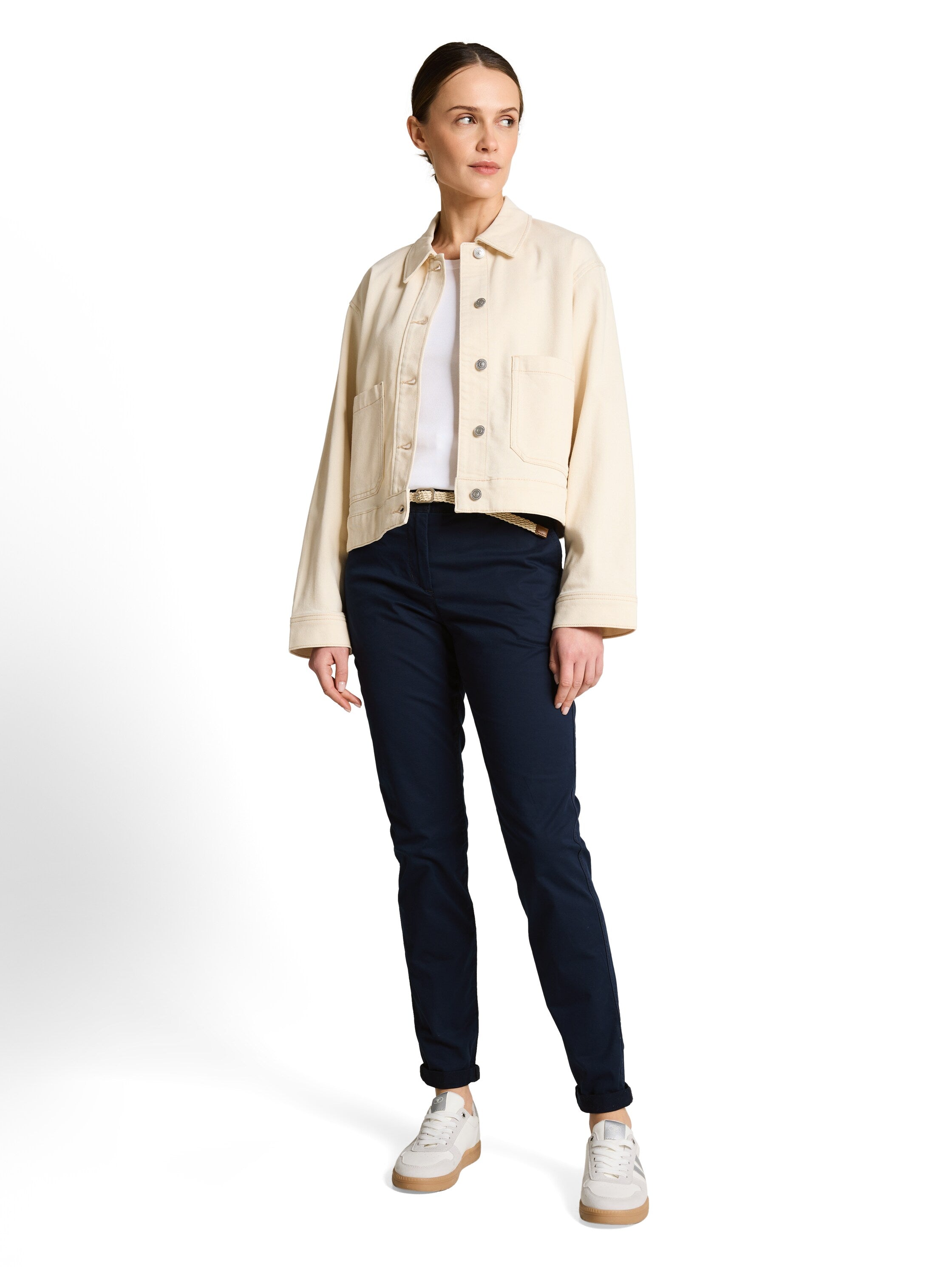 Tom Tailor Damen Hosen Sky Captain Blu