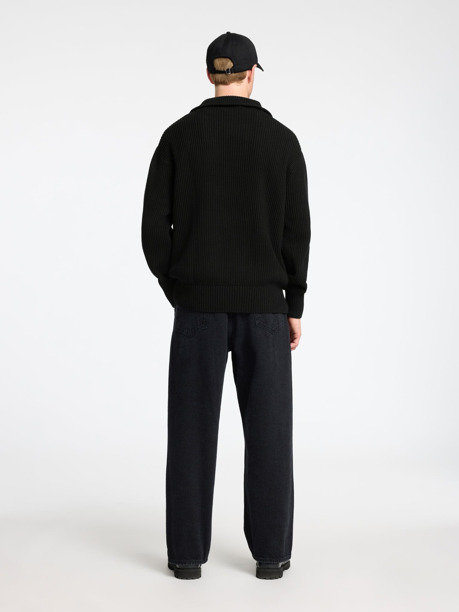 Selected homme Herren Pullover Black