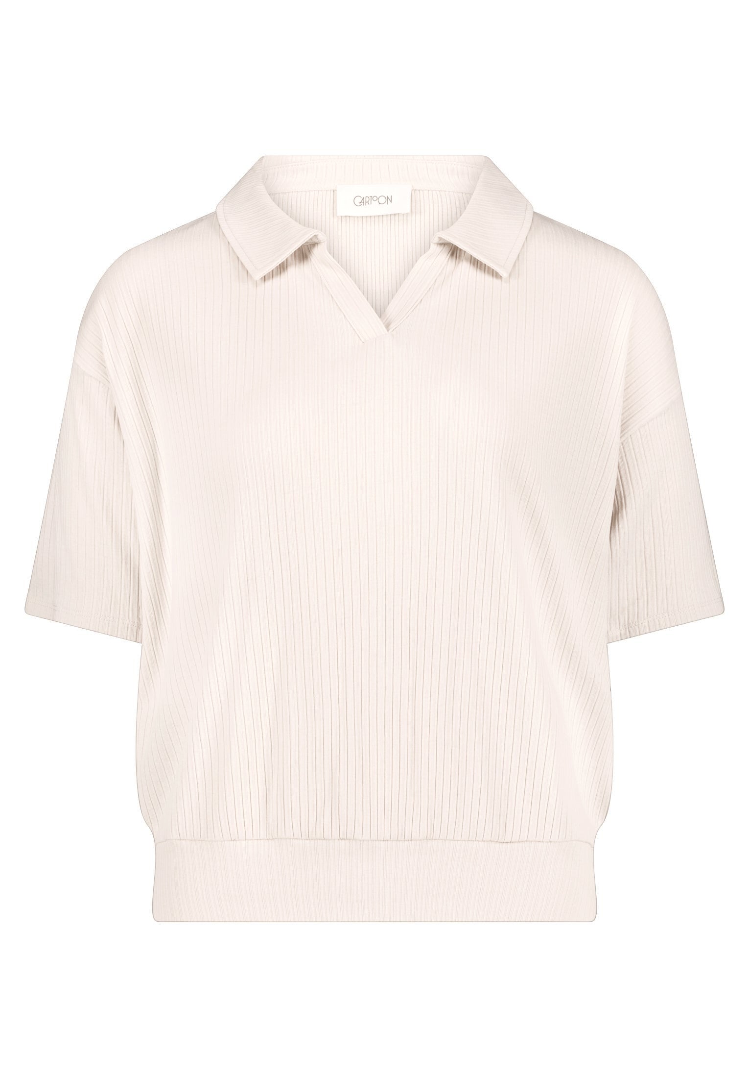 Cartoon Damen T-Shirts Silky Beige