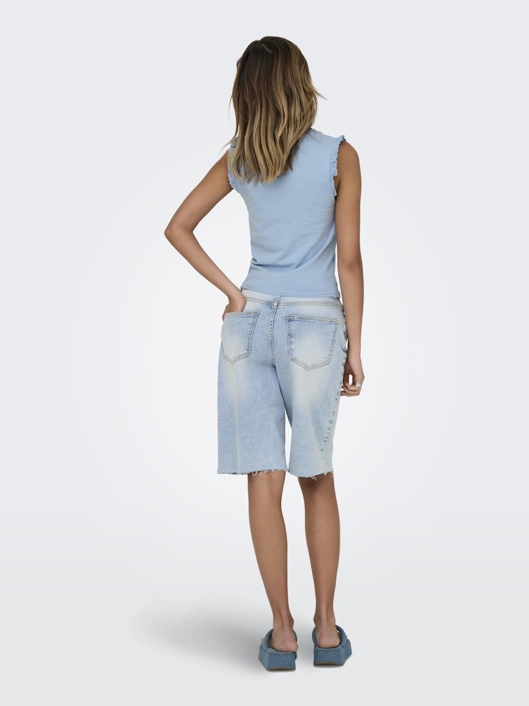 only Damen Tops Soft Chambray