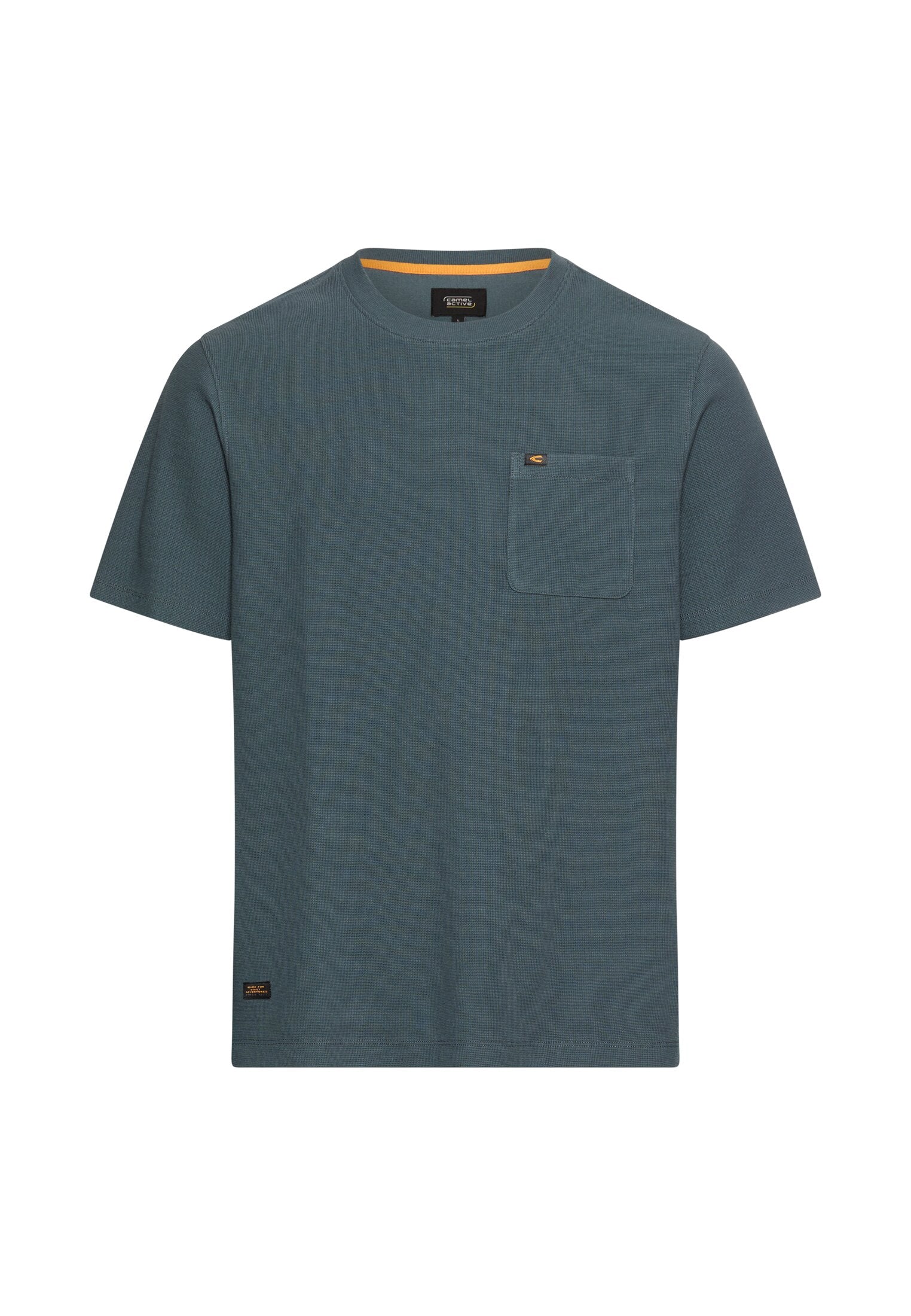 Camel active Herren T-Shirts kurz  Tinted Blue