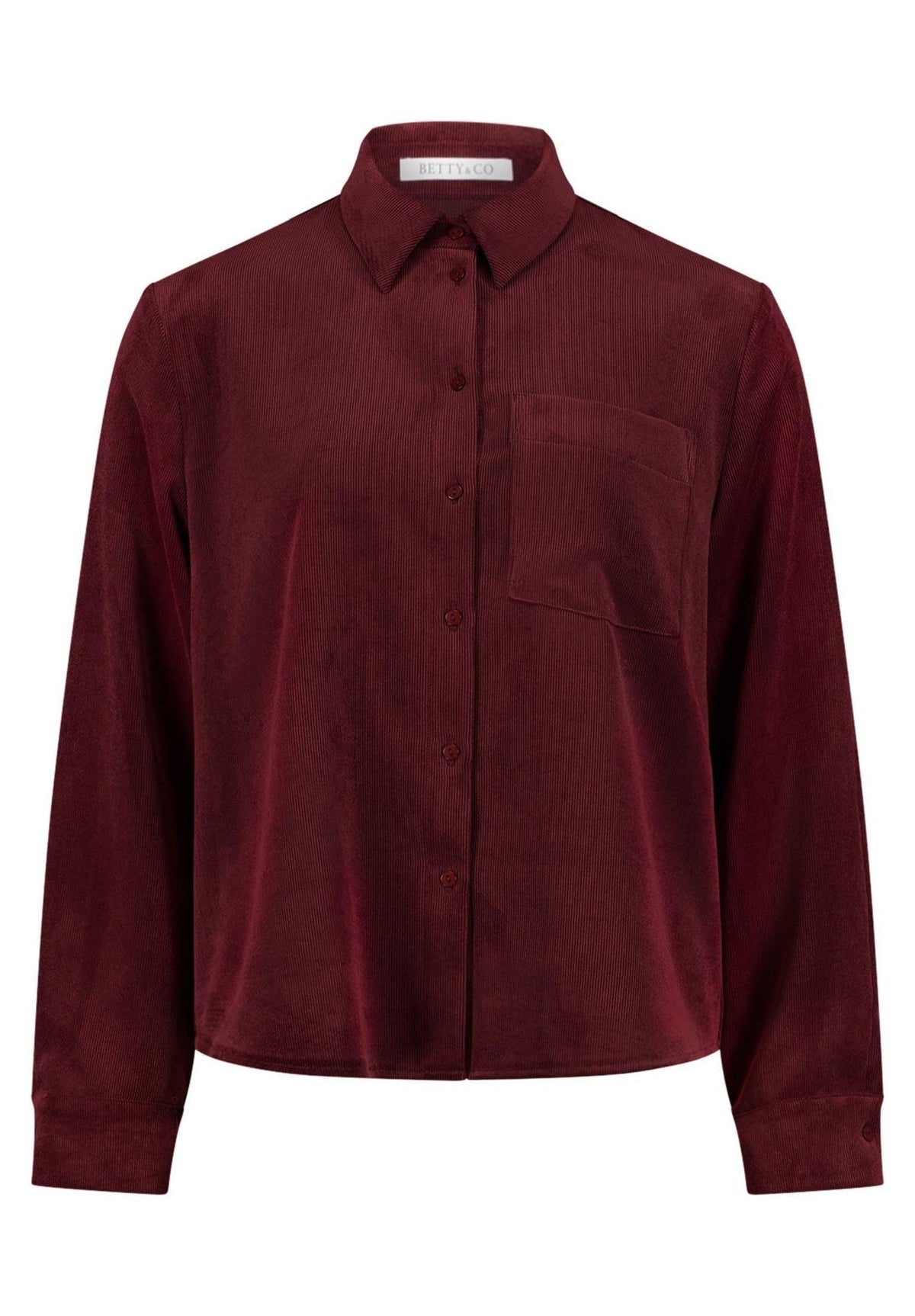 Betty & Co Damen Blusen kurz Fall Burgundy