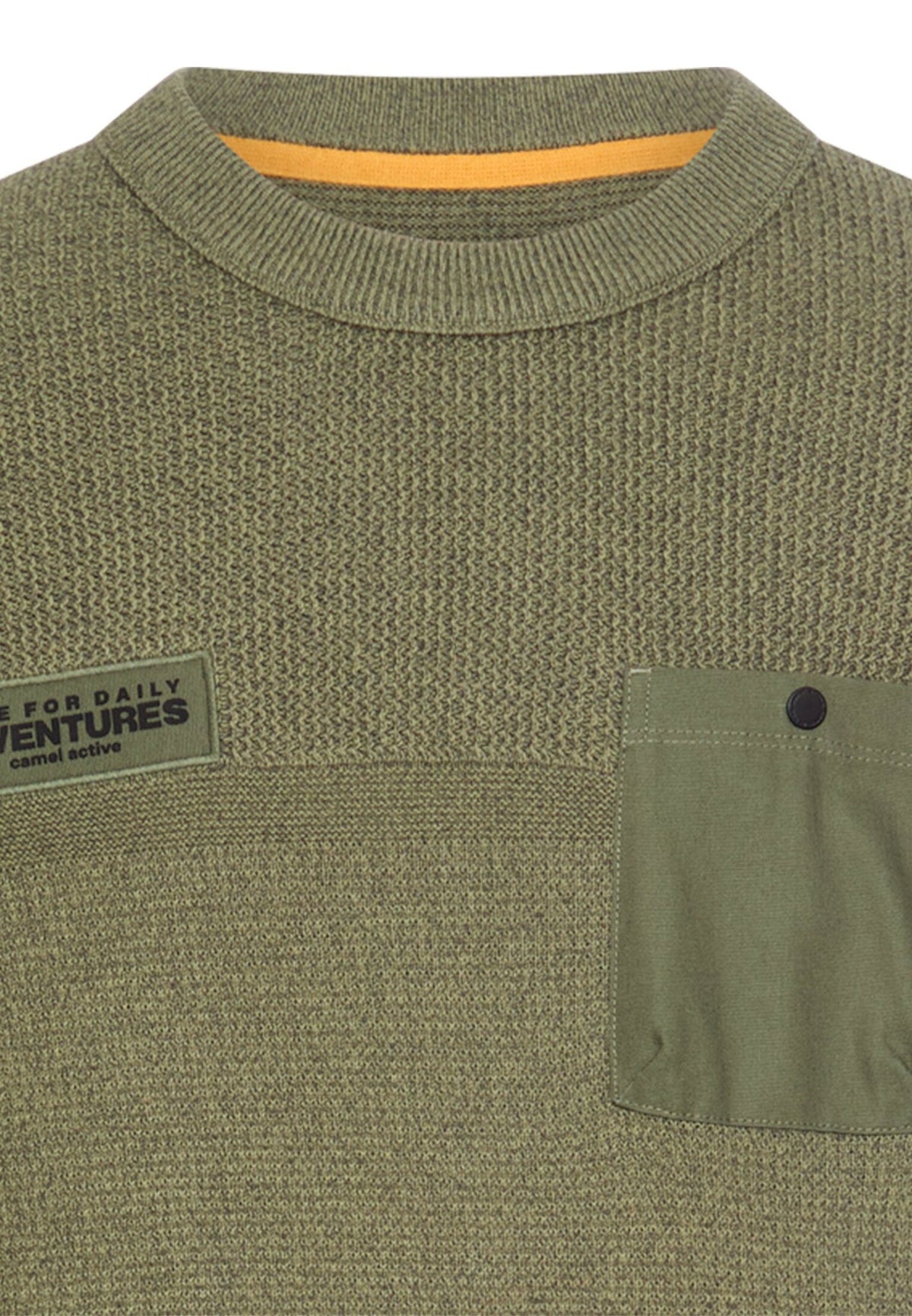 Camel active Herren Pullover  Leaf Green