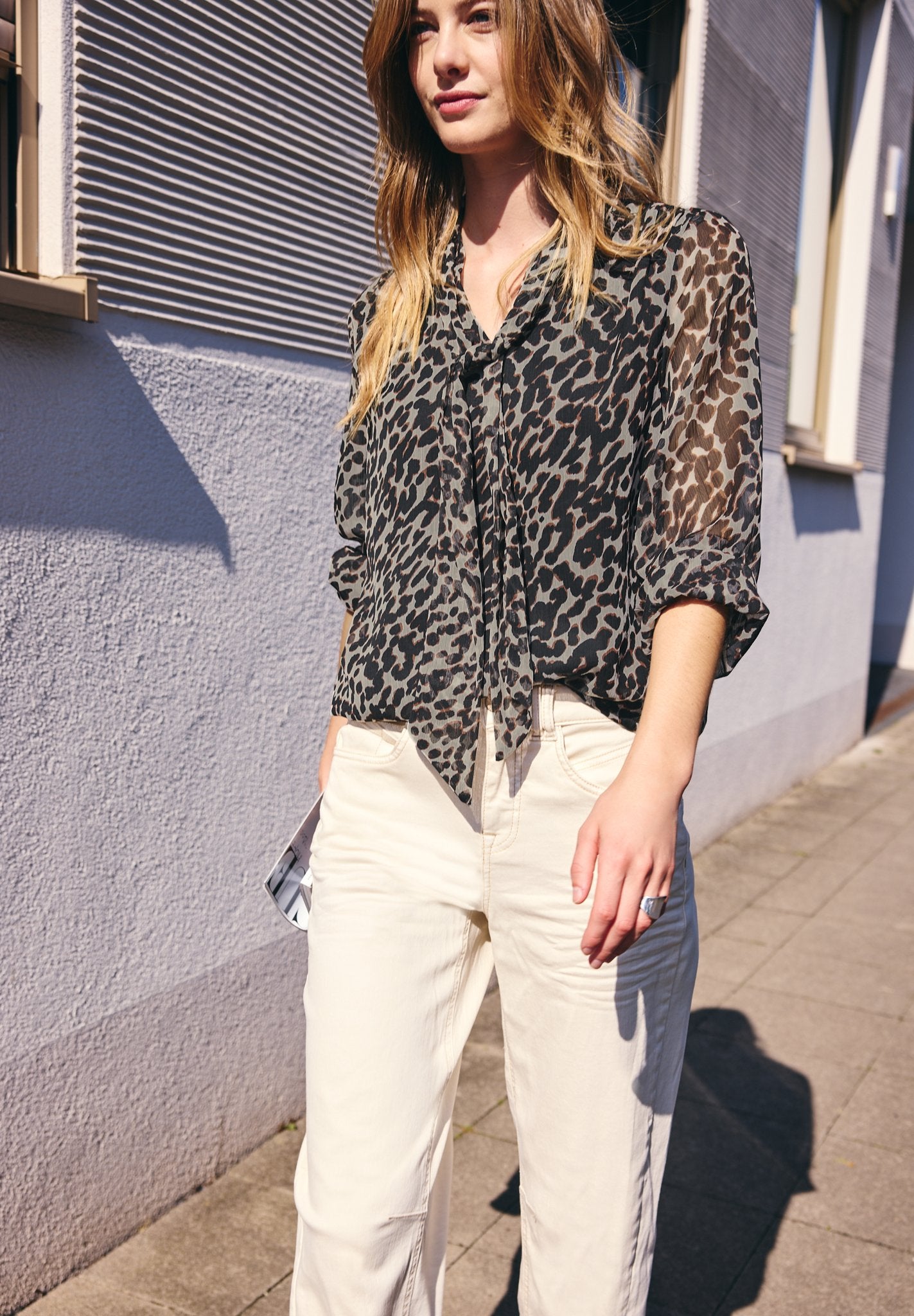 Street One Studio Damen Blusen  Black