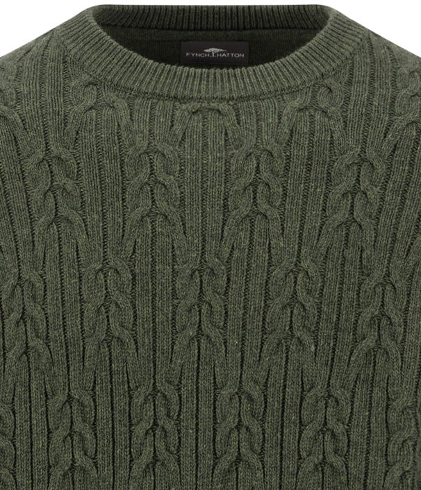 Fynch-Hatton Herren Pullover Cypress