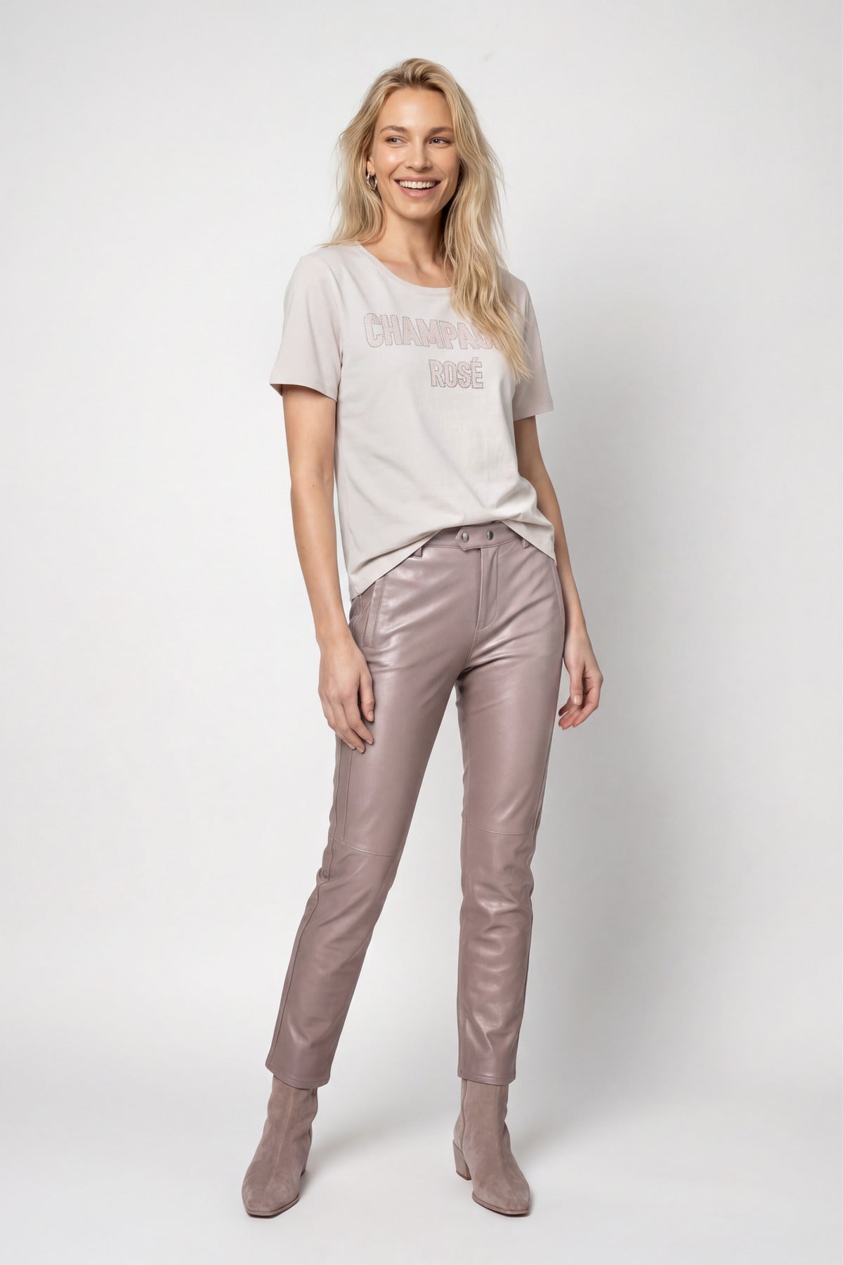 Monari Damen Hosen  Taupe
