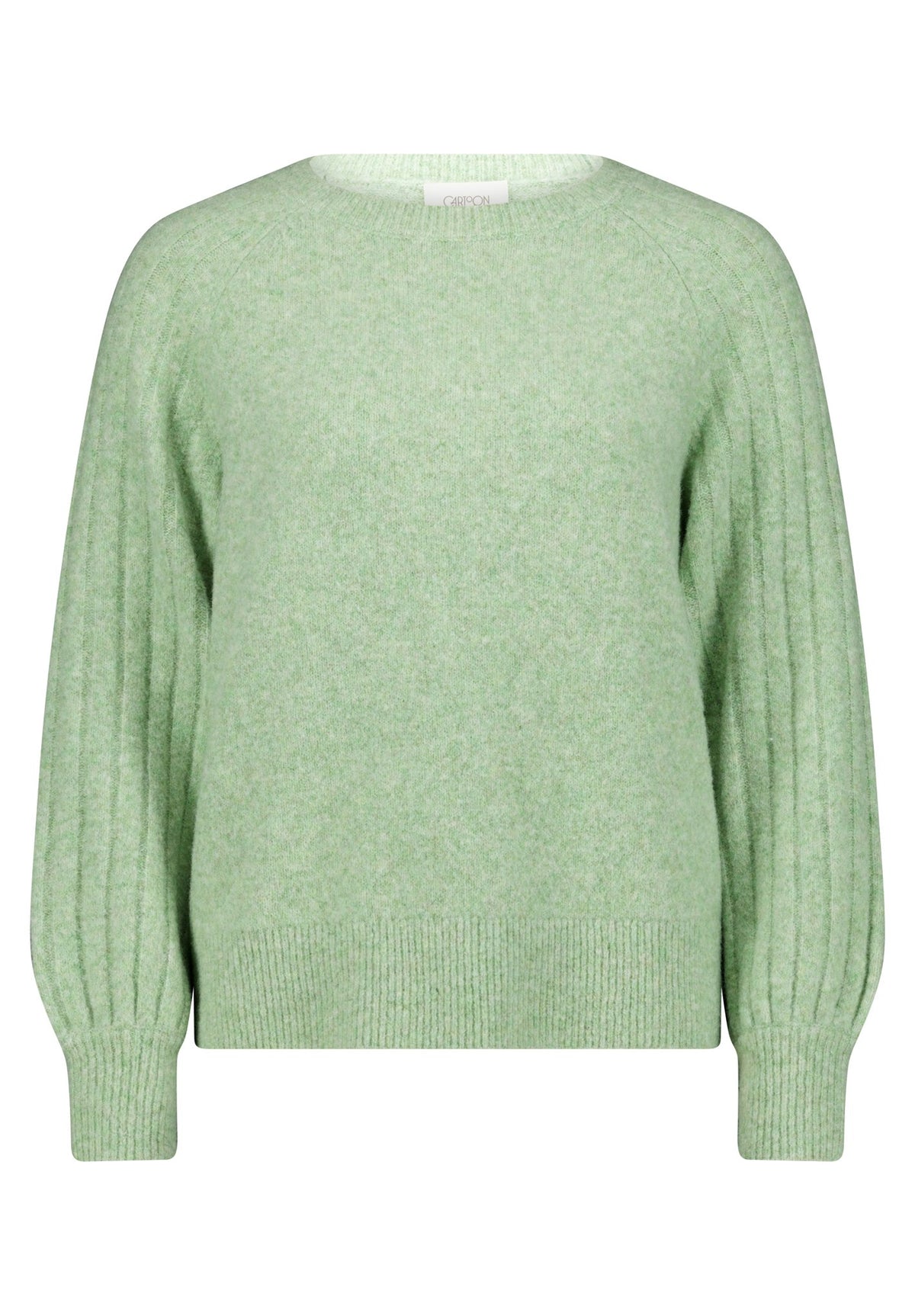 Cartoon Damen Pullover Green Melange