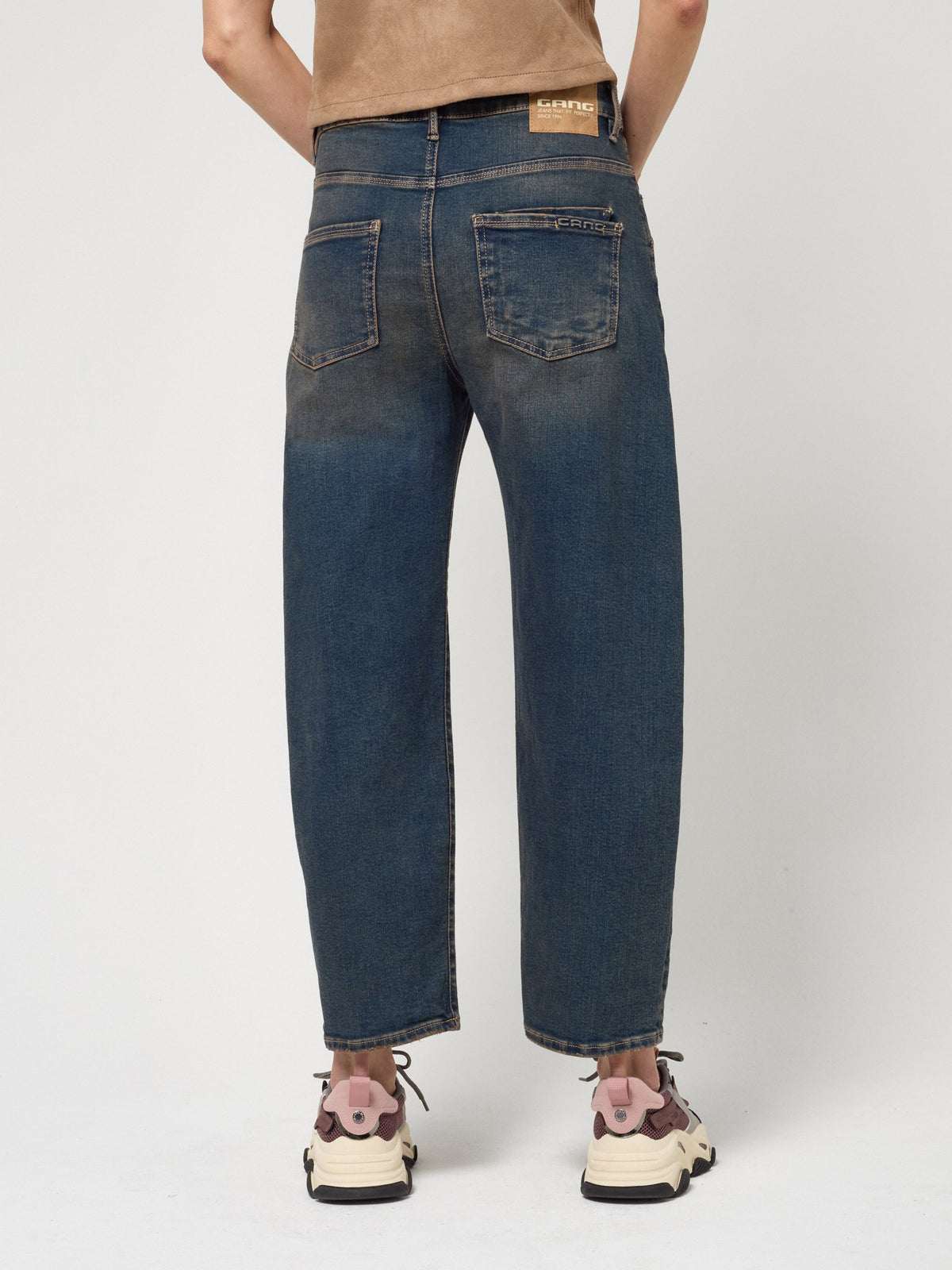 Gang Damen Jeans Brown Tint