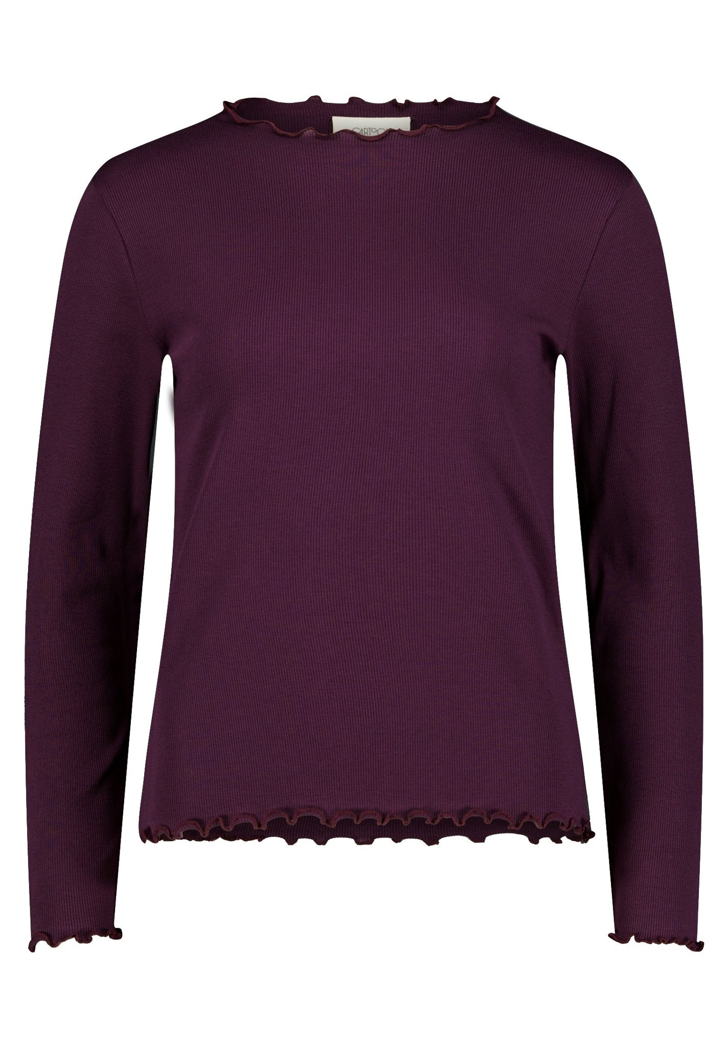 Cartoon Damen T-Shirts Dark Dahlia